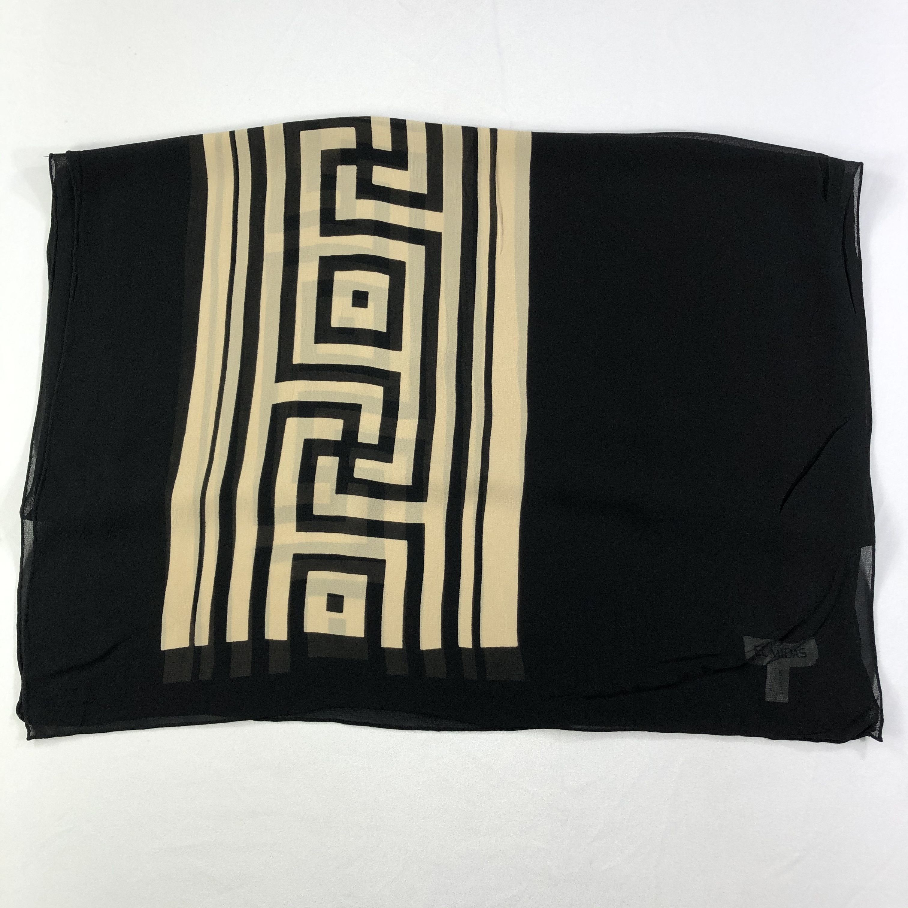 Vintage Vintage El Midas Silk Scarf Size ONE SIZE - 3 Thumbnail