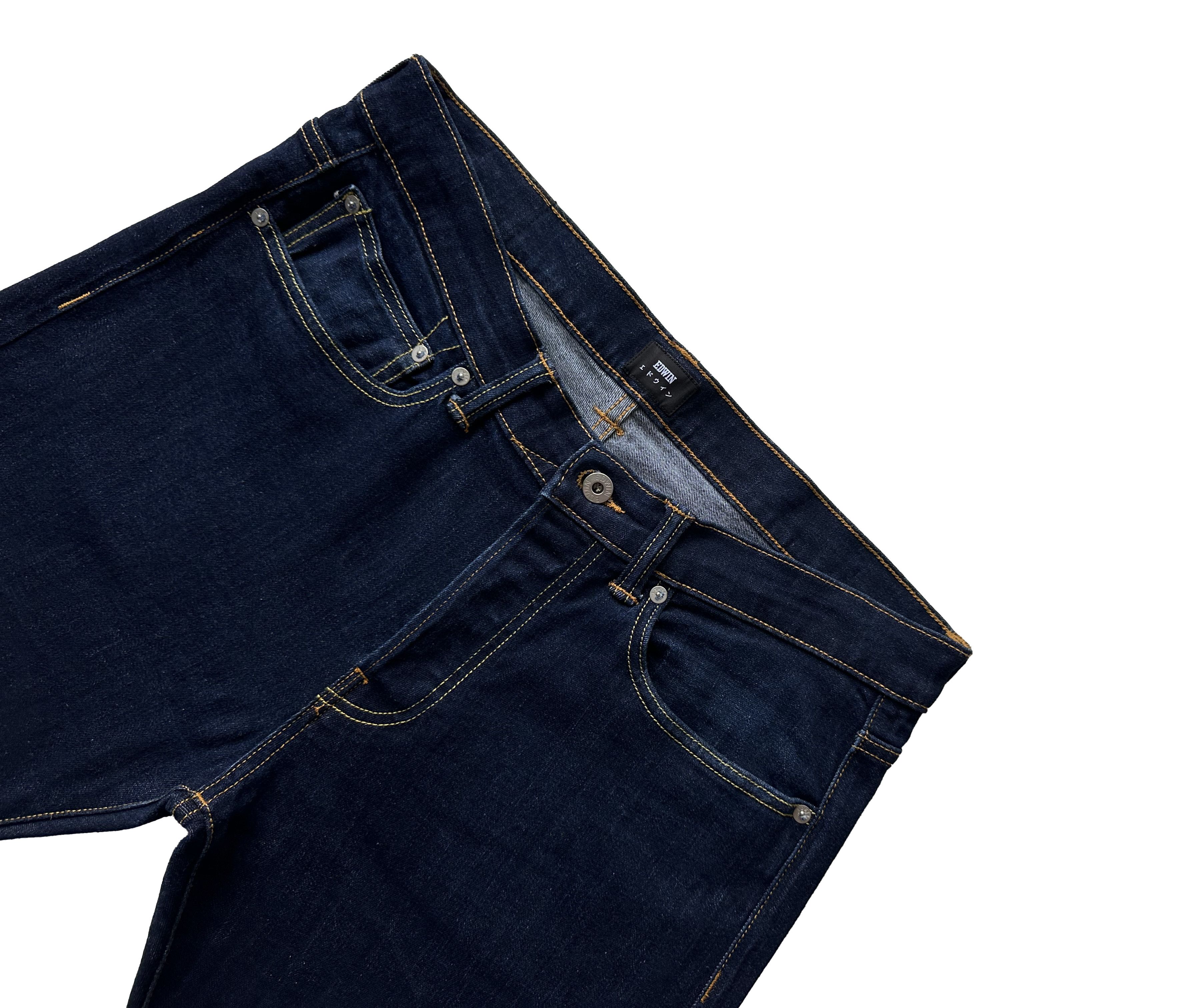 Edwin EDWIN ED-80 slim fit selvedge denim jeans Size US 35 - 3 Thumbnail