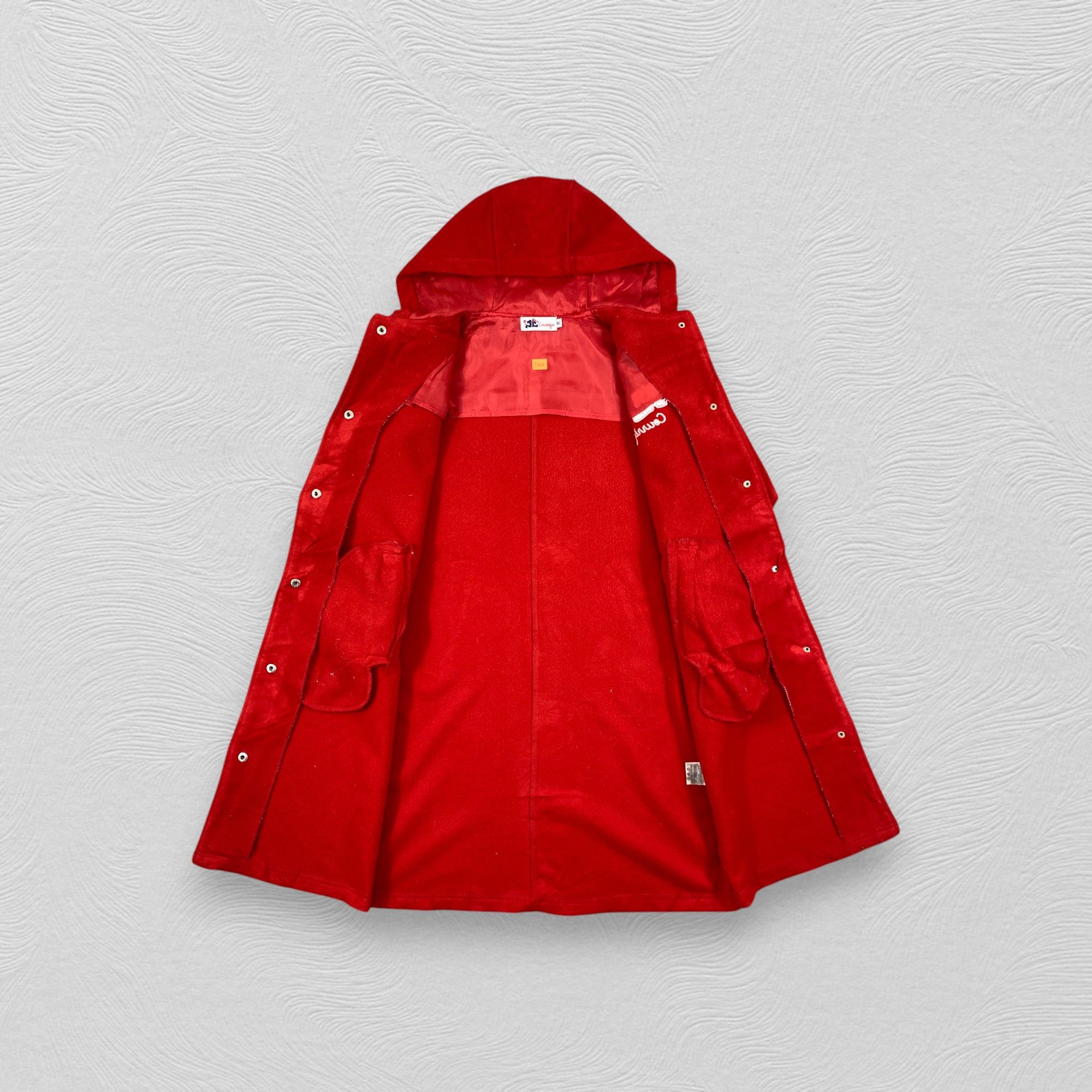 Courreges Vintage Courreges Long Hoodie Jacket - J252 Size US S / EU 44-46 / 1 - 3 Thumbnail