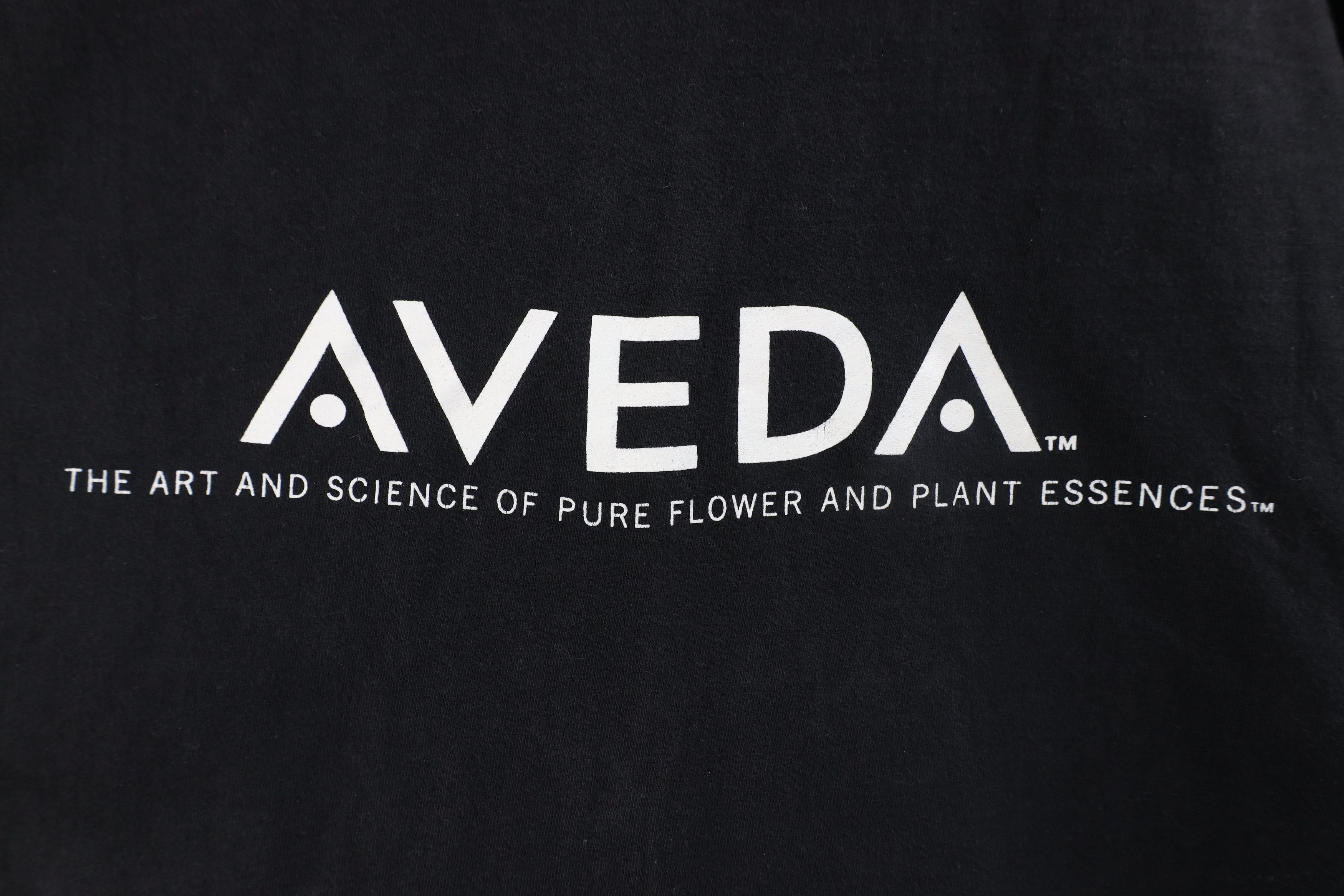 Vintage Vintage 90s Spell Aveda Shampoo Plant Flower T-Shirt Black Size XL / US 12-14 / IT 48-50 - 4 Thumbnail