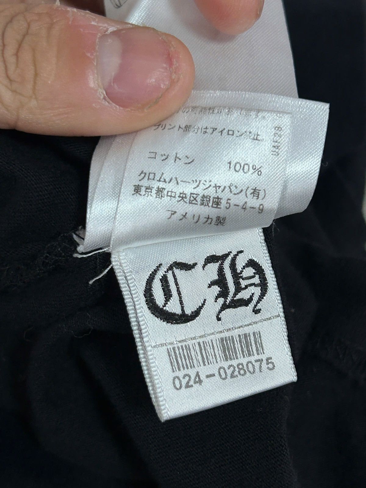 Chrome Hearts Chrome Hearts heroes Project T-shirt Size US L / EU 52-54 / 3 - 5 Thumbnail