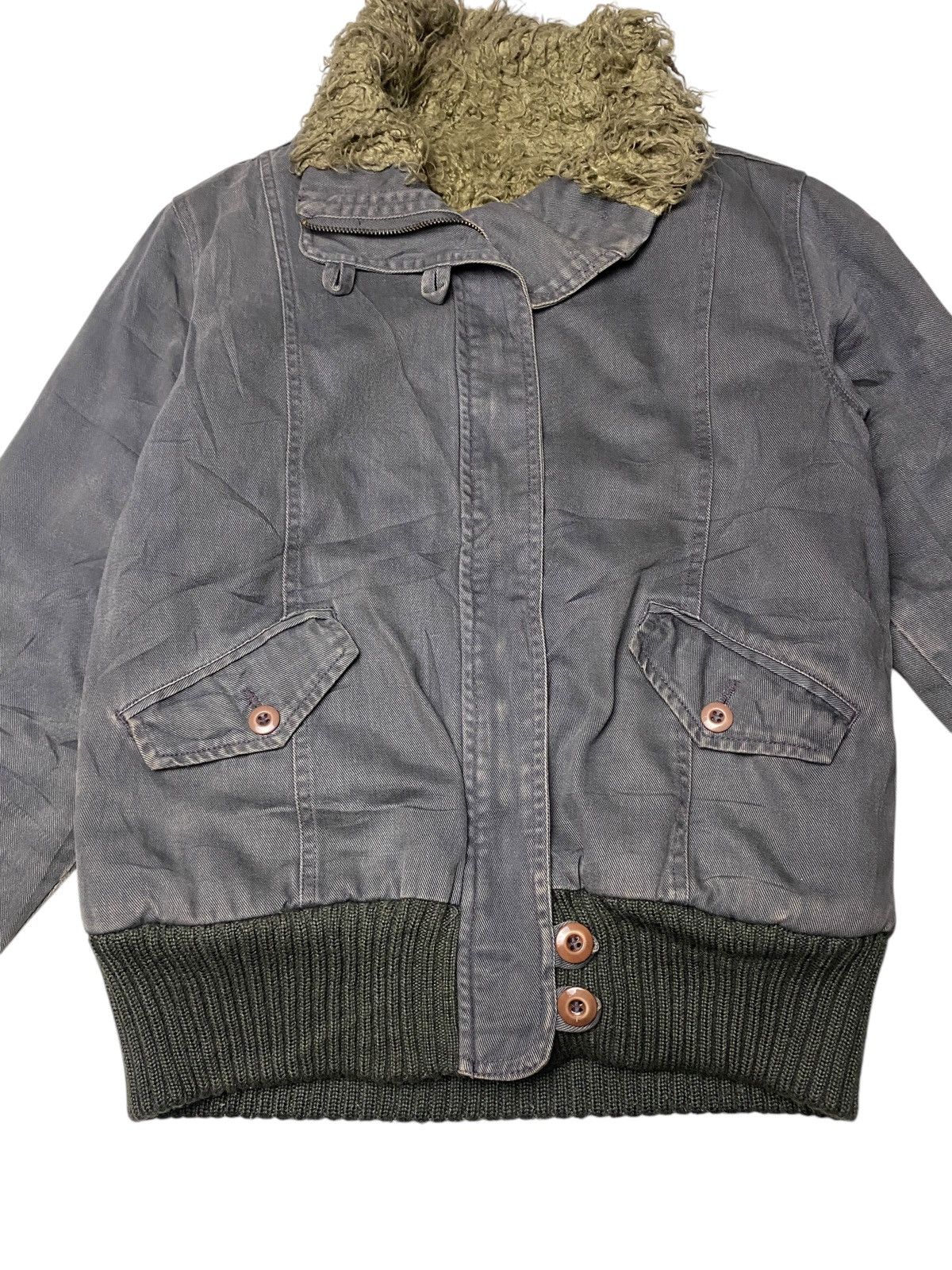If Six Was Nine 2000's Ag Plus Fur Jacket Size US M / EU 48-50 / 2 - 5 Thumbnail