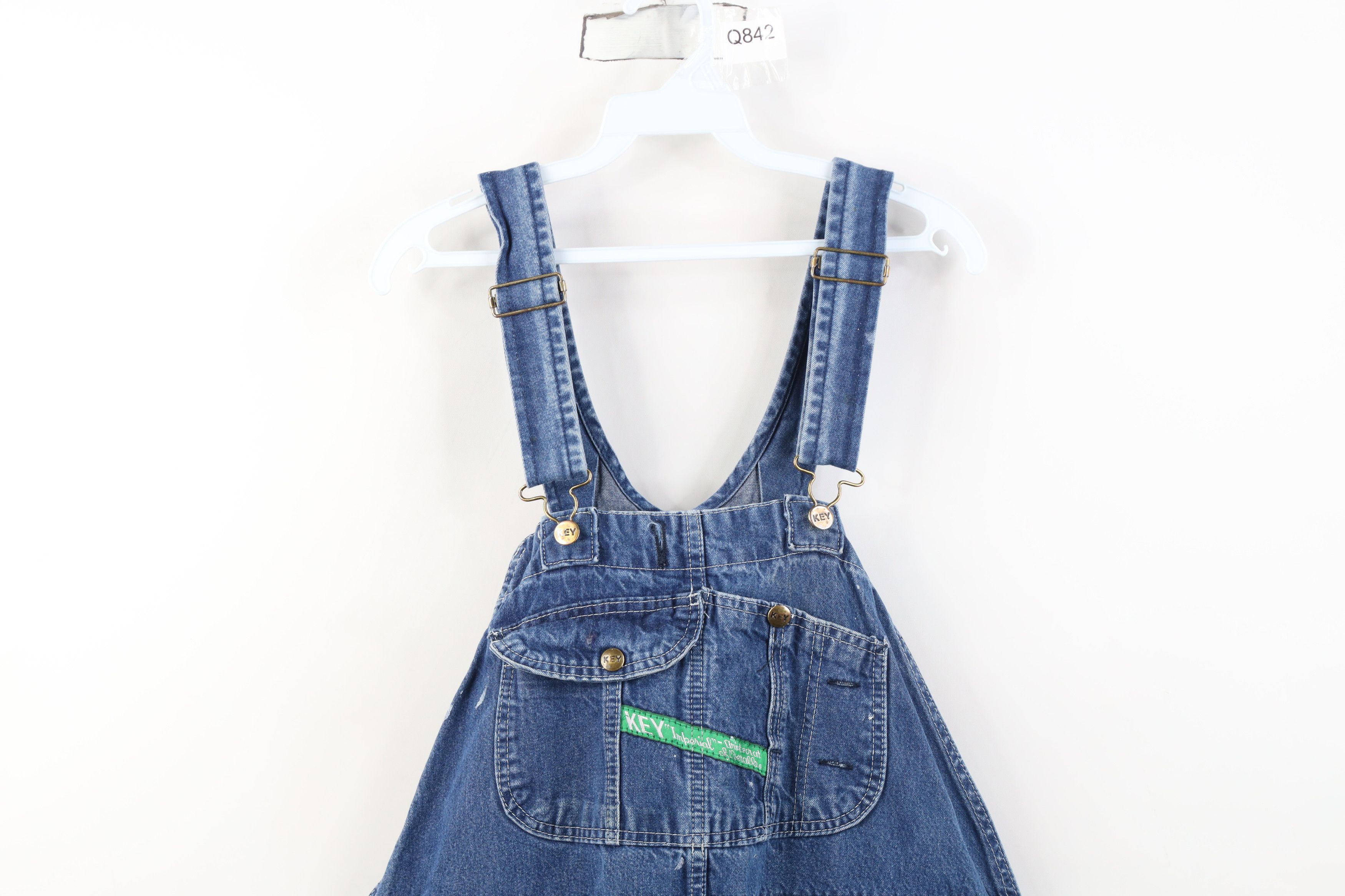 Vintage Vintage 90s Streetwear Distressed Wide Leg Denim Overalls Size US 42 / EU 58 - 9 Thumbnail