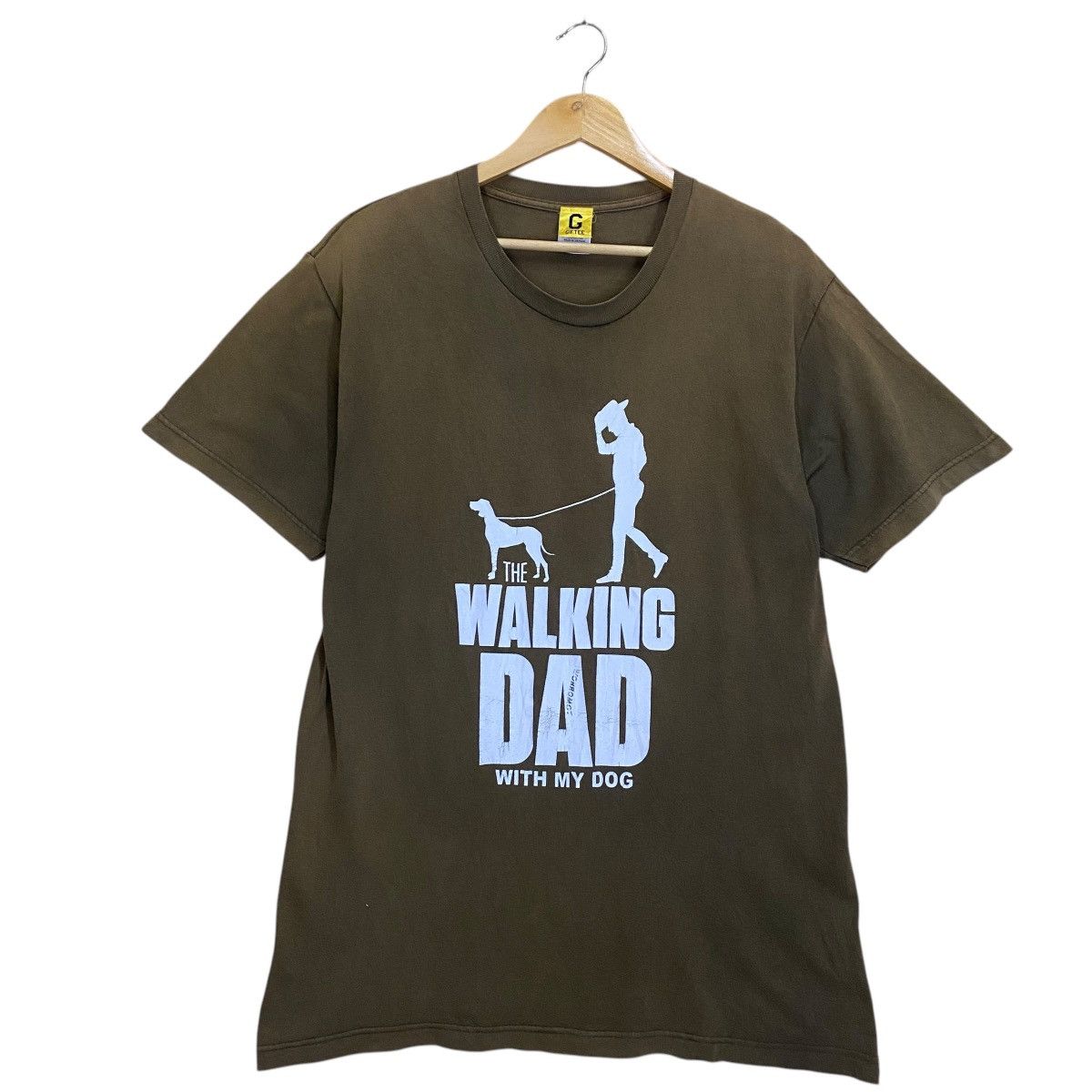 Japanese Brand The Walking Dead With My Dog Big Logo Shortsleeve Tee Size US L / EU 52-54 / 3 - 1 Thumbnail