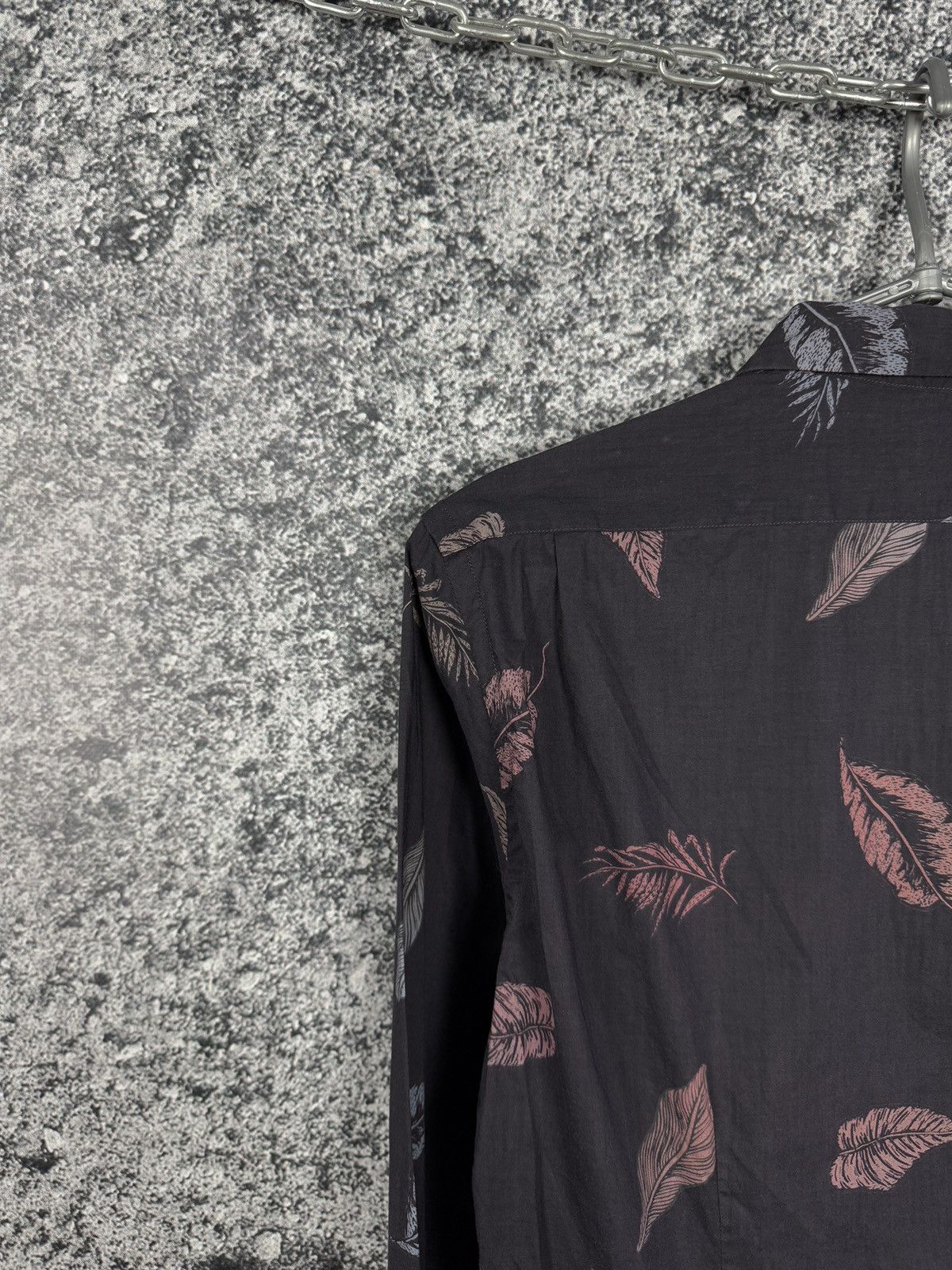 Paul Smith Paul Smith Long Sleeve Shirt Button Up Leaf Print Size S Size US S / EU 44-46 / 1 - 12 Thumbnail