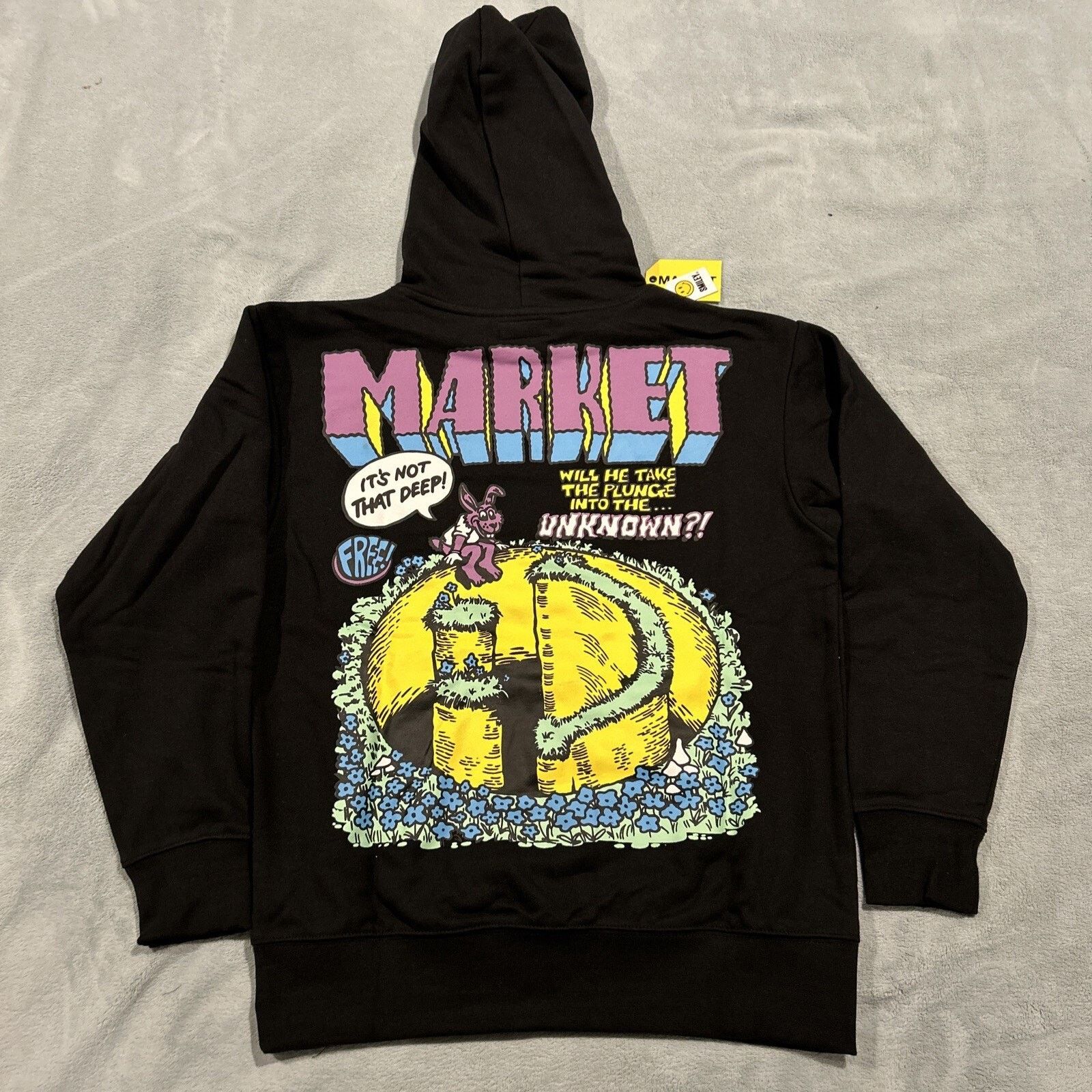 Market Chinatown Market Wonderland Hoodie Mens Medium Rabbit Hole Size US M / EU 48-50 / 2 - 1 Thumbnail