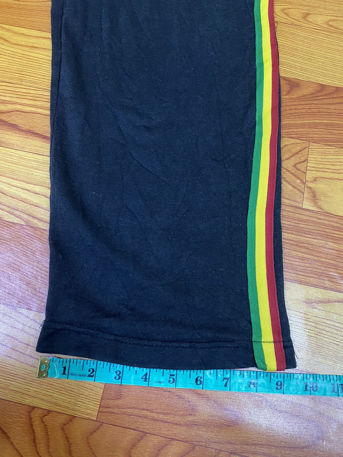 Bob Marley × Vintage Vintage Rasta Marijuana Jamaica Sweatpants Size US 34 / EU 50 - 10 Thumbnail