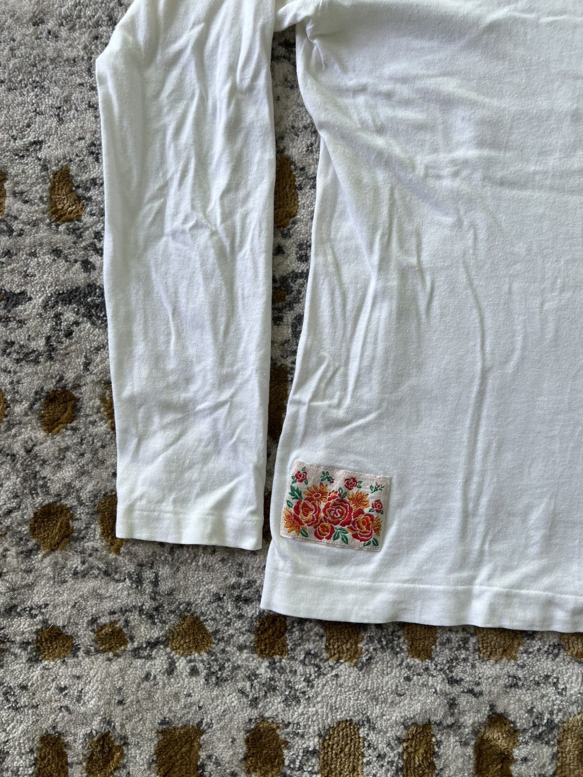 Issey Miyake × Vintage Vintage Issey Miyake floral patches long sleeve Size S / US 4 / IT 40 - 2 Thumbnail