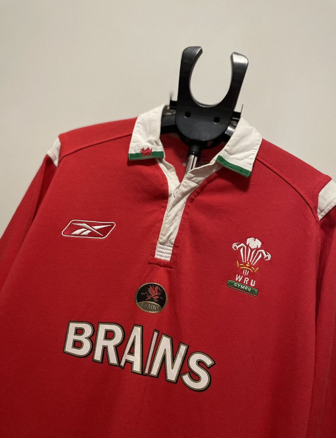 Reebok Reebok Vintage Rugby Jersey Shirt Size US L / EU 52-54 / 3 - 2 Thumbnail