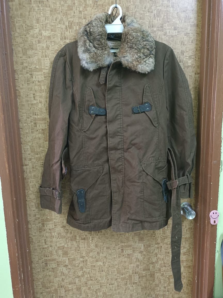 PPFM PPFM Lgb Styled Fur Bondage Hooded Parka Jacket Size US L / EU 52-54 / 3 - 4 Thumbnail