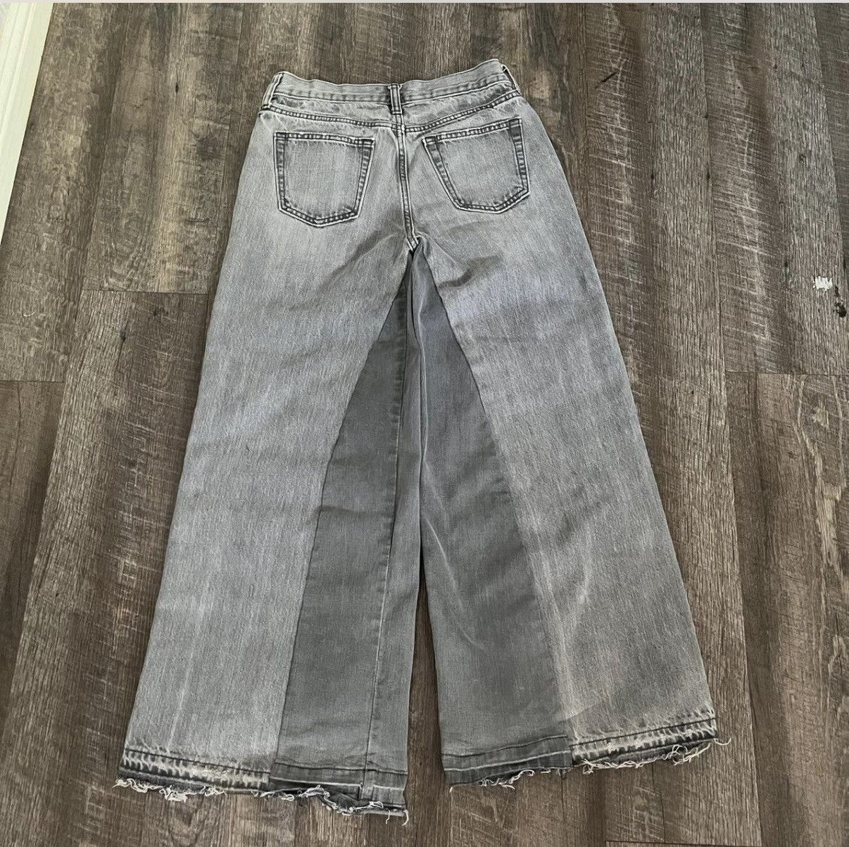 Other Supper baggy grey distressed jeans Size US 30 / EU 46 - 3 Thumbnail