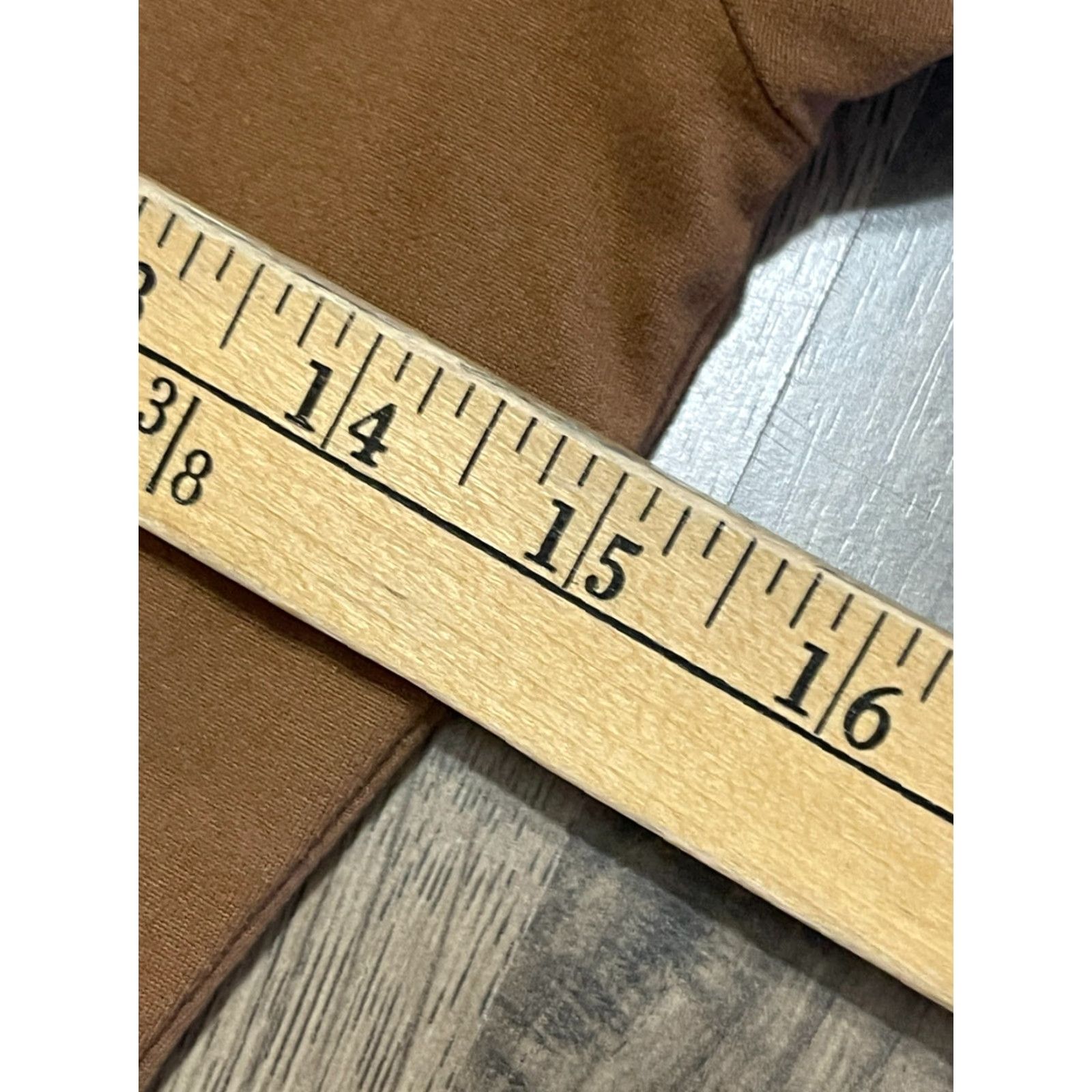 Olive Live in the moment Shirt Cropped Brown XS Womens Short Sleeve Round Neck Pullover T-Shirt Casual Modern Vintage: No Size XS / US 0-2 / IT 36-38 - 3 Thumbnail