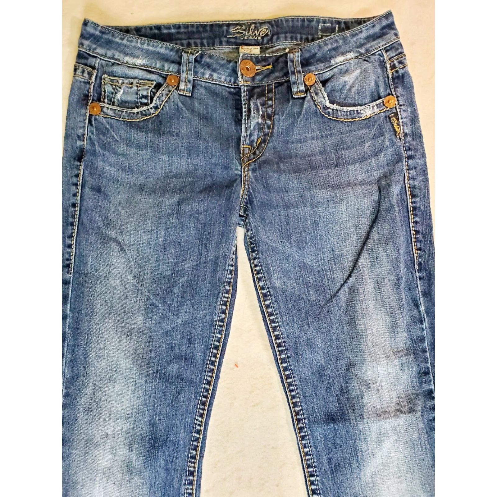 Silver Jeans Co. VINTAGE not Vintage? Size 28" / US 6 / IT 42 - 2 Thumbnail