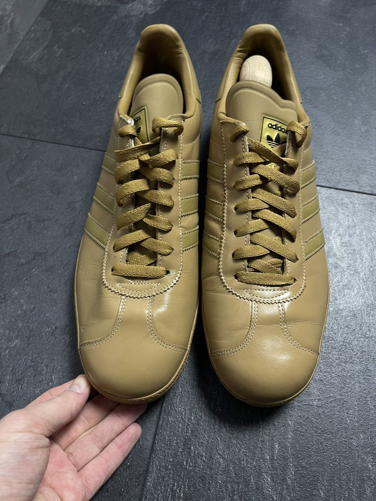 Adidas × Streetwear Adidas Gazelle low top shoes sneakers Size US 12 / EU 45 - 7 Thumbnail