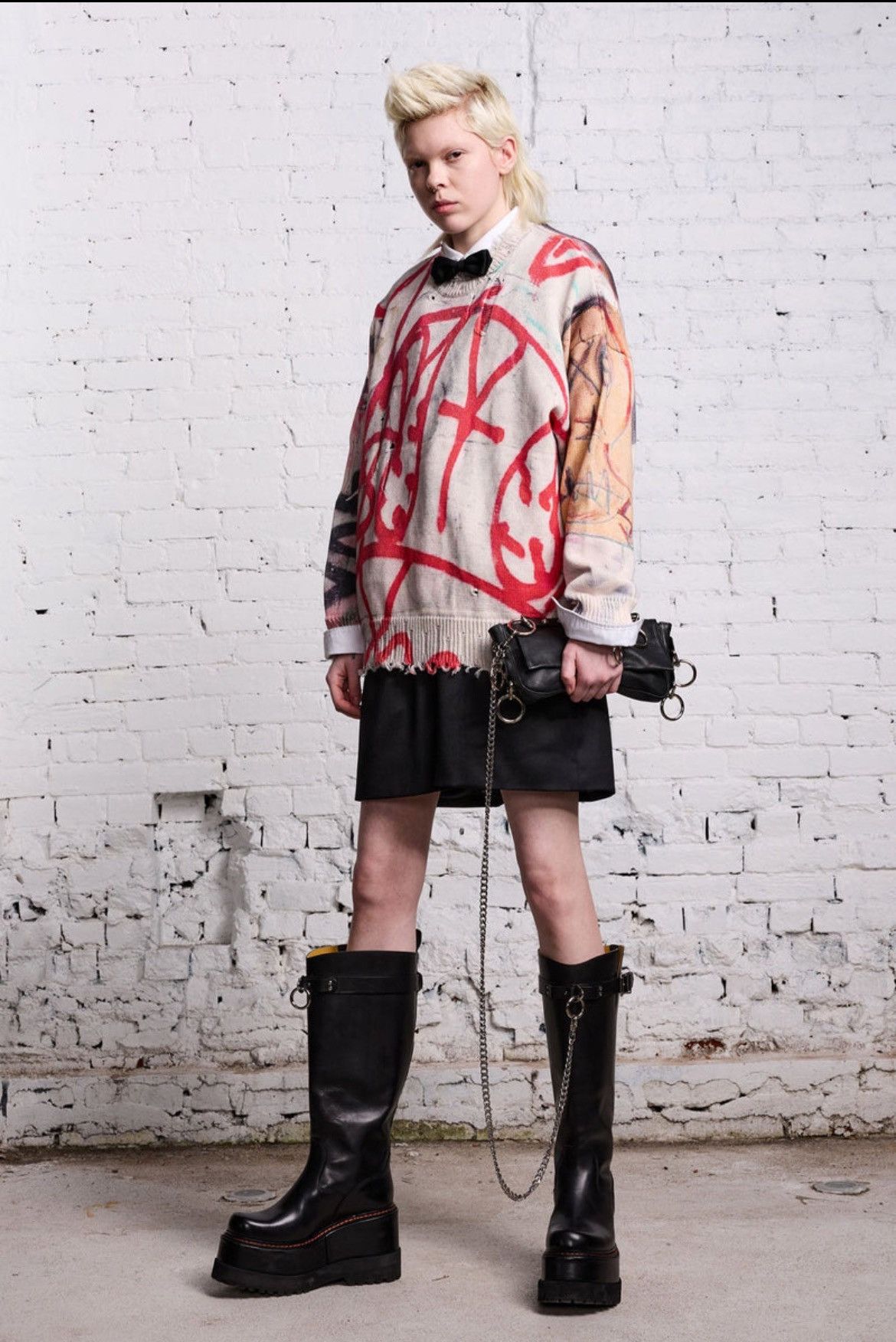 R13 Mural sweater size small Size S / US 4 / IT 40 - 2 Thumbnail
