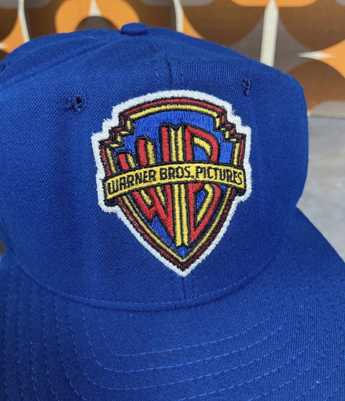 New Era Vintage Warner Bros New Era Pro Model Cap Made in USA M/L Size ONE SIZE - 3 Thumbnail