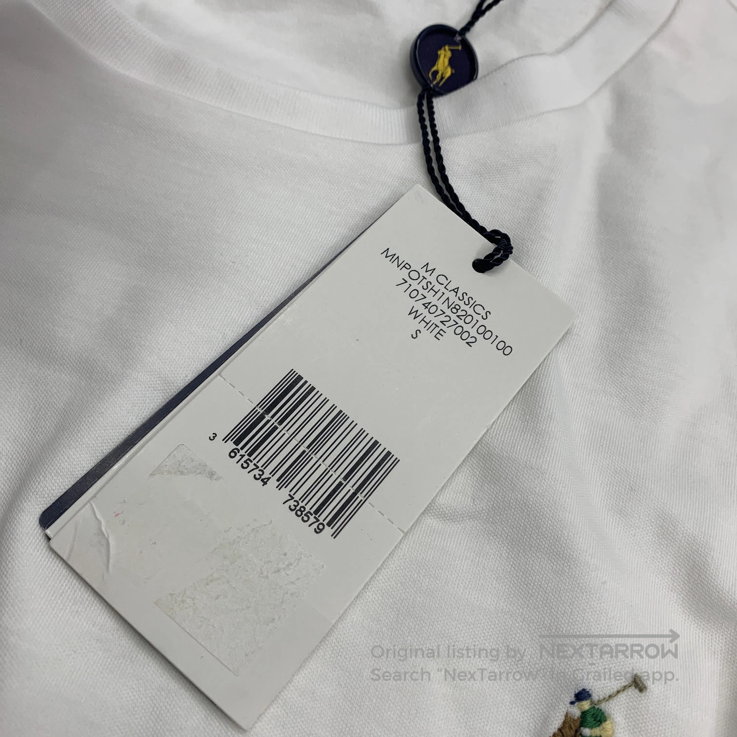 Polo Ralph Lauren Polo Ralph Lauren Logo Embroidered Crewneck T. Size US S / EU 44-46 / 1 - 5 Thumbnail
