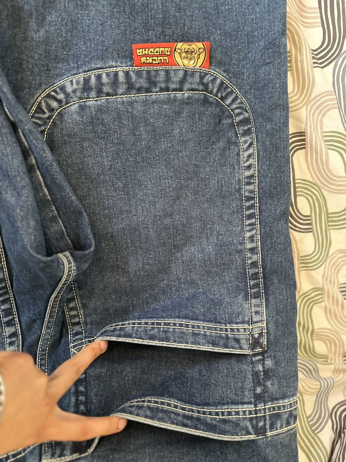 JNCO W Buddha. 28". Dark Stone. - 34 / 32 Size US 34 / EU 50 - 3 Thumbnail