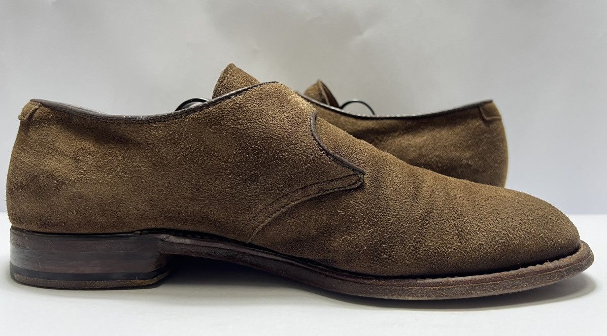 Alden Alden - Plain Toe Suede Monk Strap Derby Size US 8 / EU 41 - 8 Thumbnail
