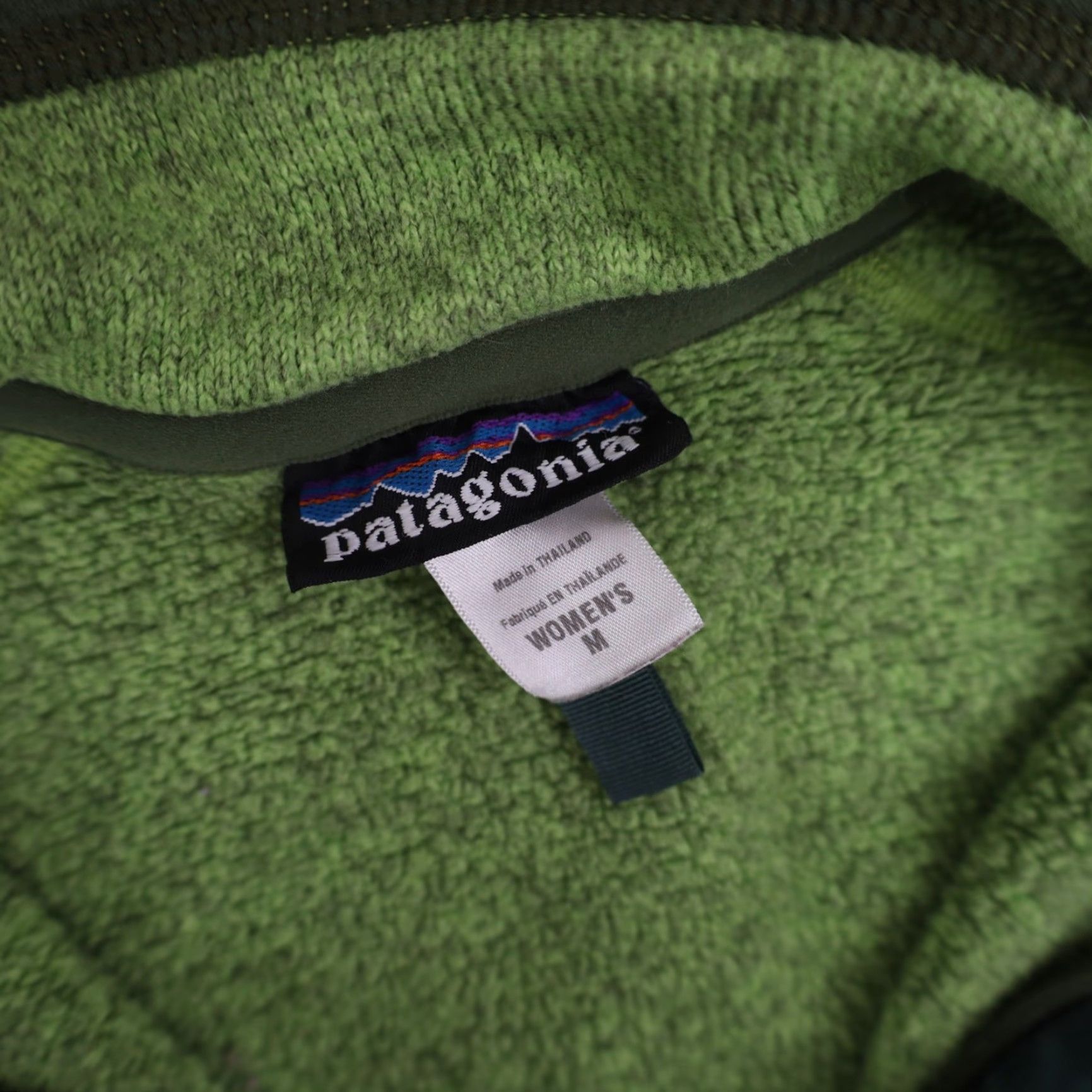 Patagonia VINTAGE Patagonia Womens Medium Fleece Jacket Green Size M / US 6-8 / IT 42-44 - 5 Thumbnail