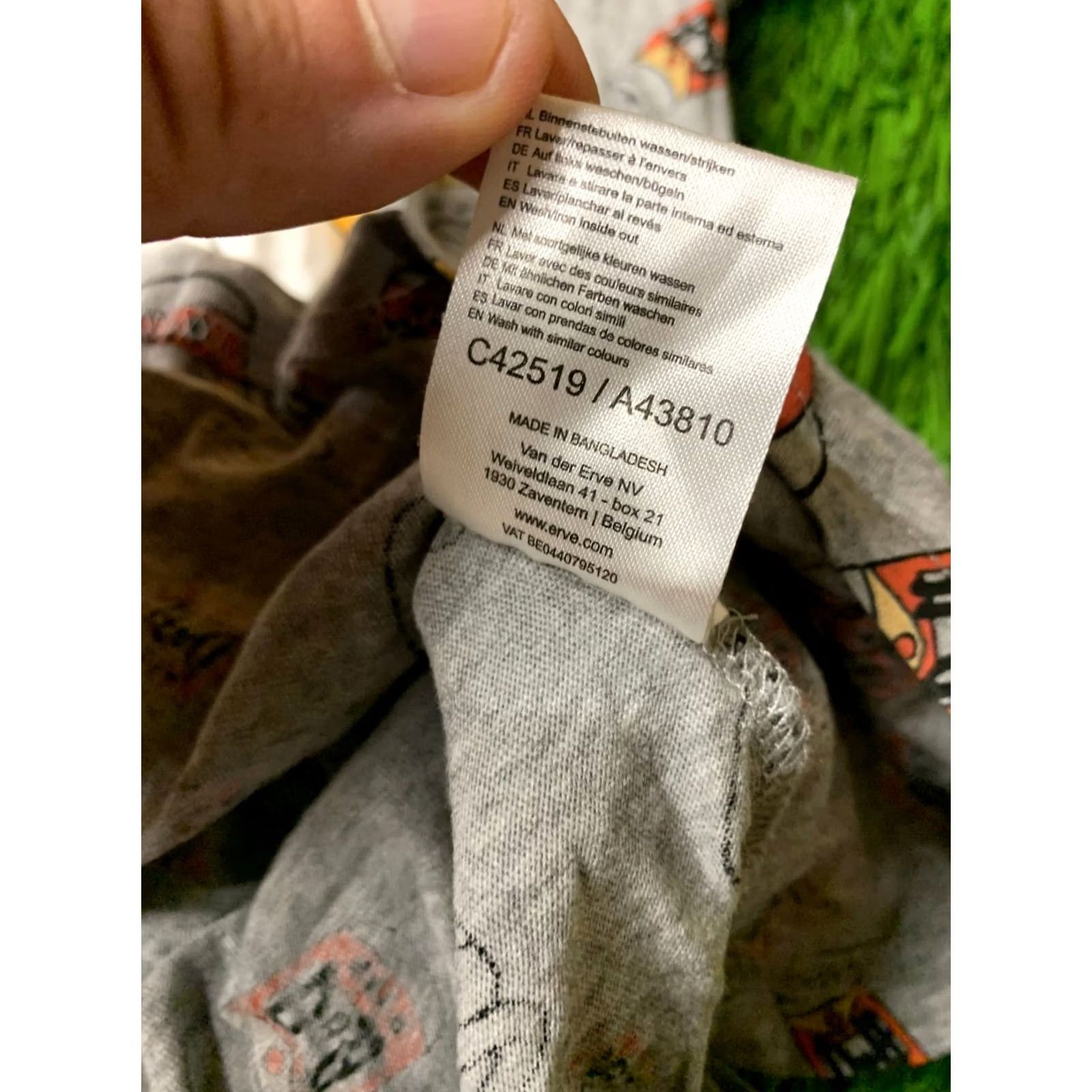 Fruit Of The Loom The Simpsons Duffman Bear 2018 Shirt Duffman Men Small S Gray Shirt Size US S / EU 44-46 / 1 - 6 Thumbnail
