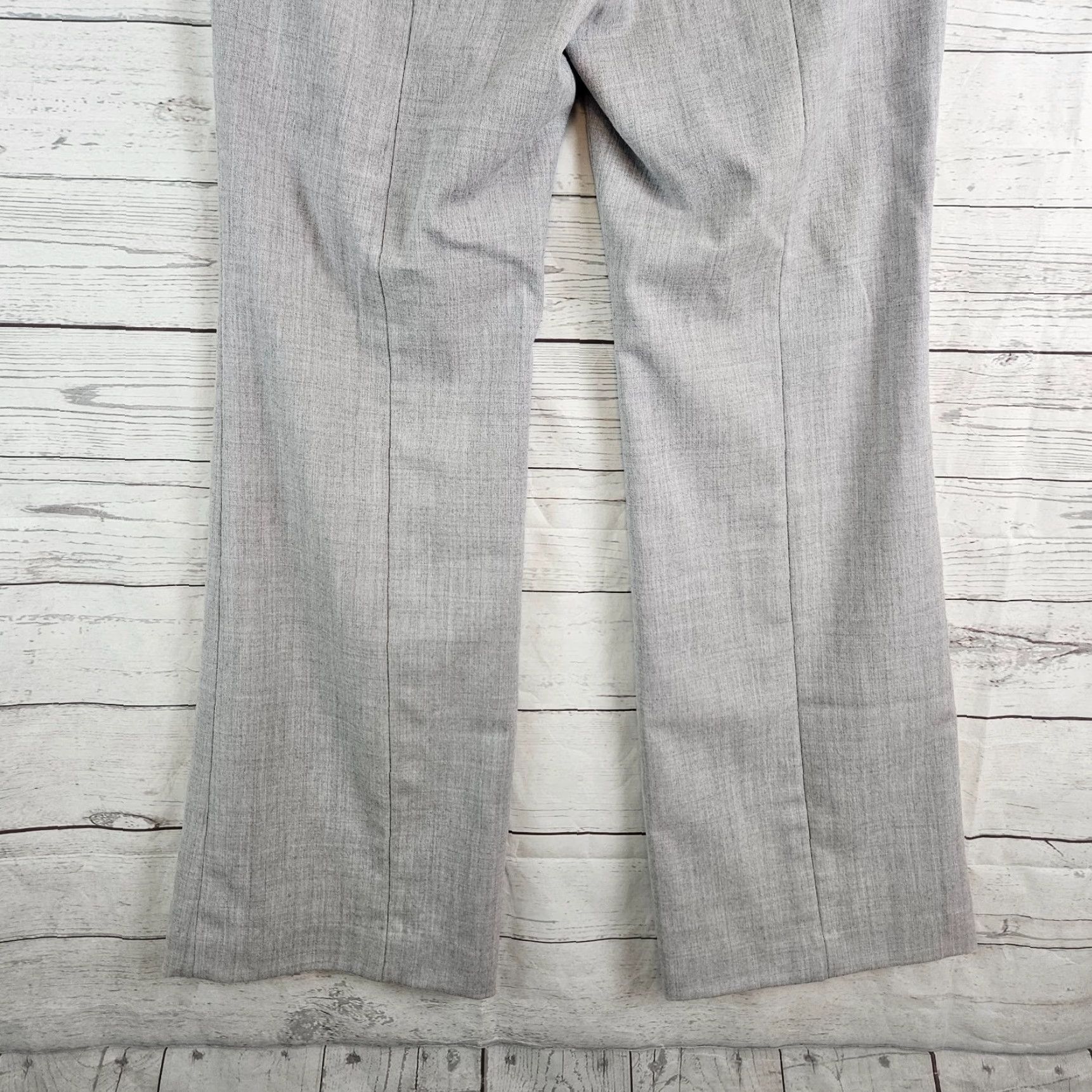 Talbots VINTAGE Talbots Womens Heritage Trouser Pants 4P Gray Mid Rise Wool Blend Lined Dress Pants Womens Size 27" / US 4 / IT 40 - 5 Thumbnail