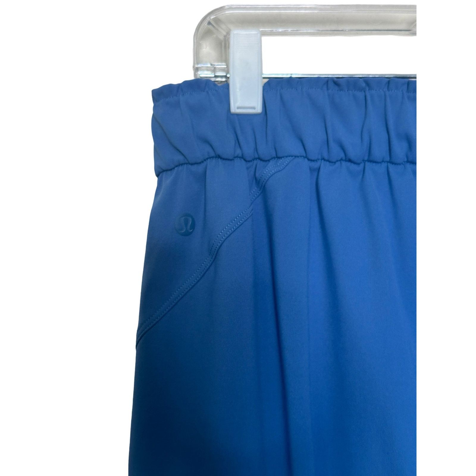 Lululemon Lululemon blue stretch high rise pull on pants size 12 Size 34" / US 12 / IT 48 - 9 Thumbnail
