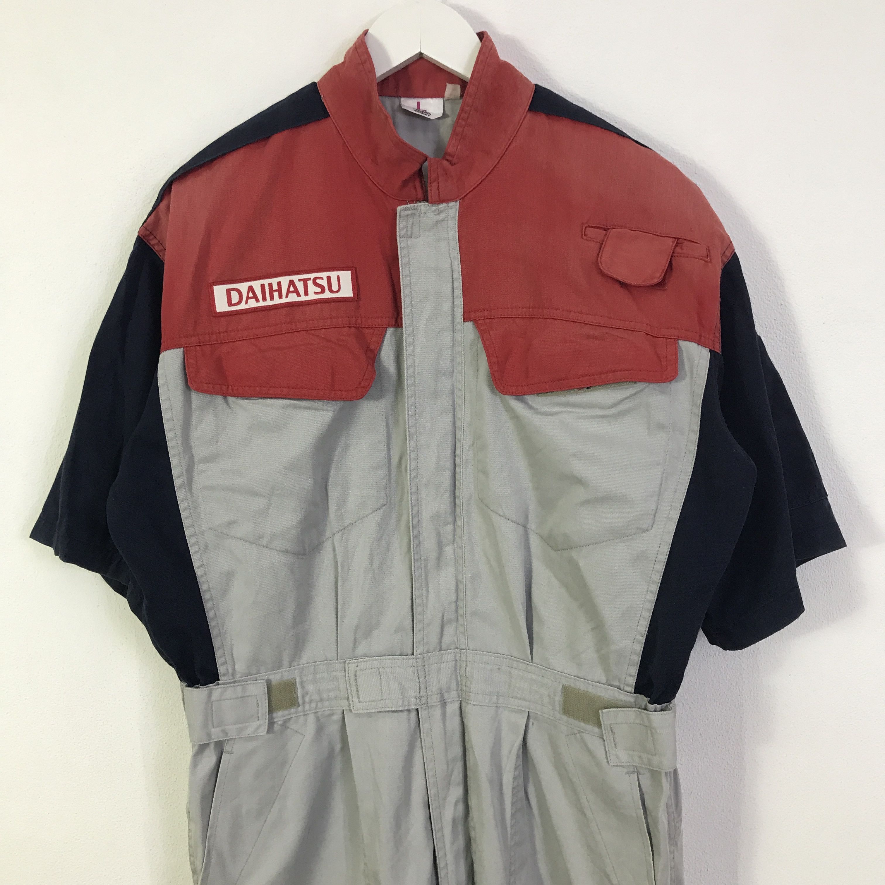 Japanese Brand Daihatsu Japan Work coverall Jacket K122B13 Size US L / EU 52-54 / 3 - 5 Thumbnail