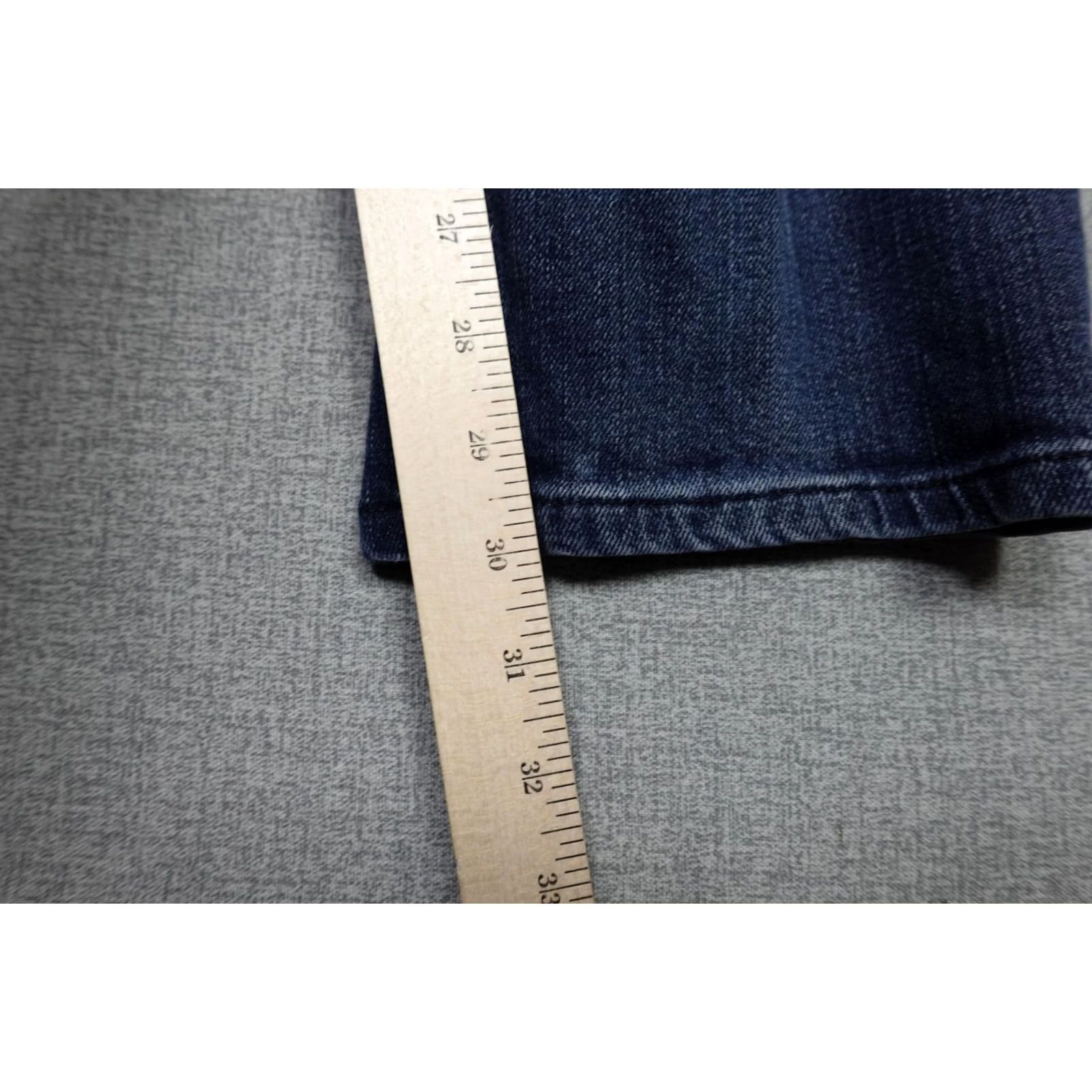Vintage AG Adriano Goldschmied The Everett Jeans Mens 33x30 Slim Straight Blue Stretch Denim Five-Pocket Powerhouse Regular Rise Mid Vintage: No Size US 33 - 5 Thumbnail