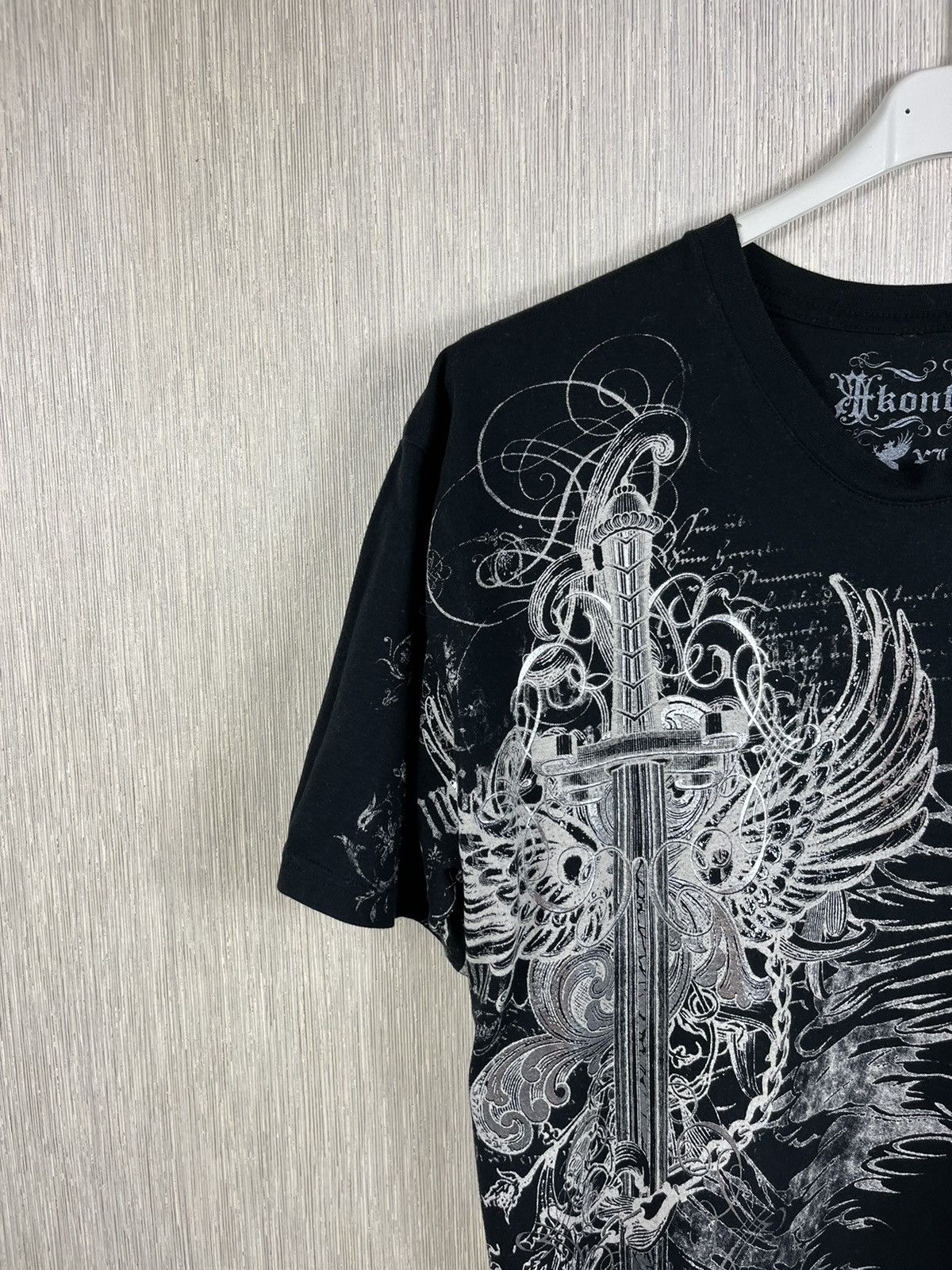 Affliction × Ed Hardy × Vintage Vintage y2k Konflic christian audigier affliction tee tshirt Size US XL / EU 56 / 4 - 4 Thumbnail