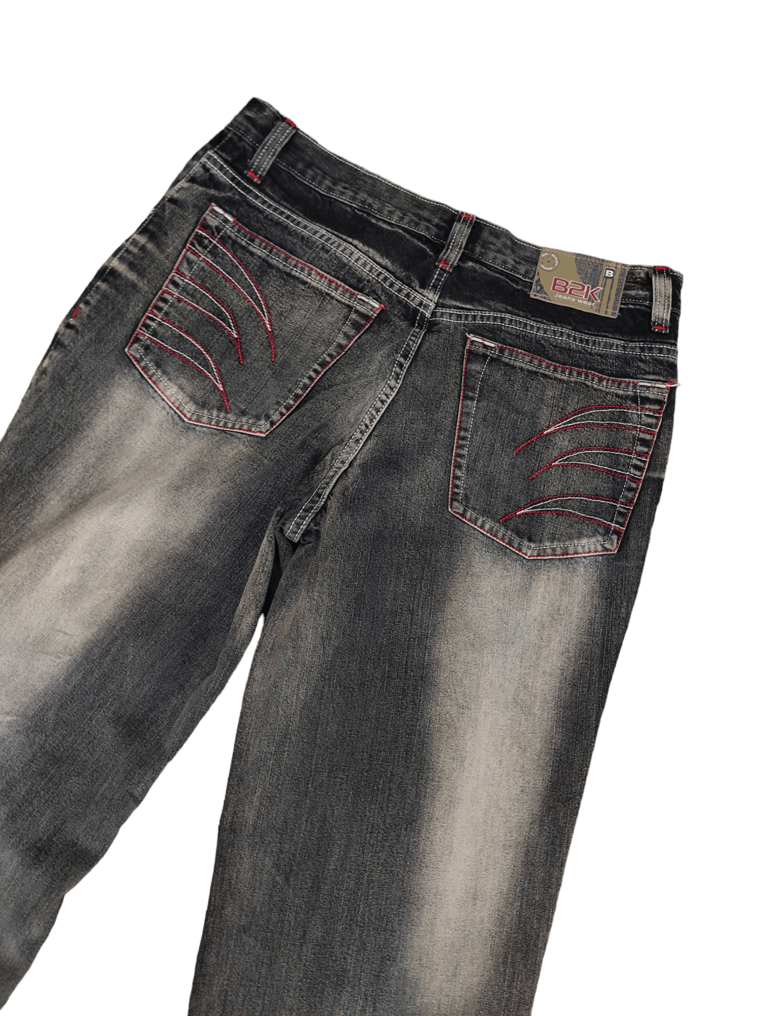 Hysteric Glamour Flare Jeans B2K Clawmark Faded Denim Boot Cut Ifsixwasnine Size US 32 / EU 48 - 4 Thumbnail