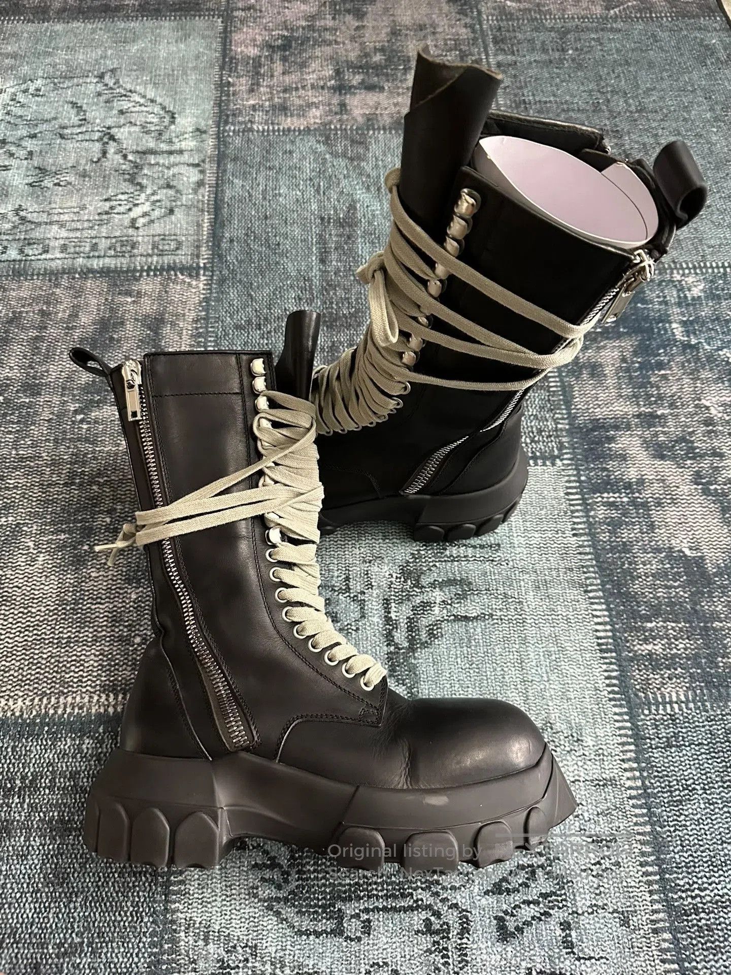 Rick Owens Rick Owens Octopus Strap Military Boots. Size US 6 / IT 36 - 5 Thumbnail