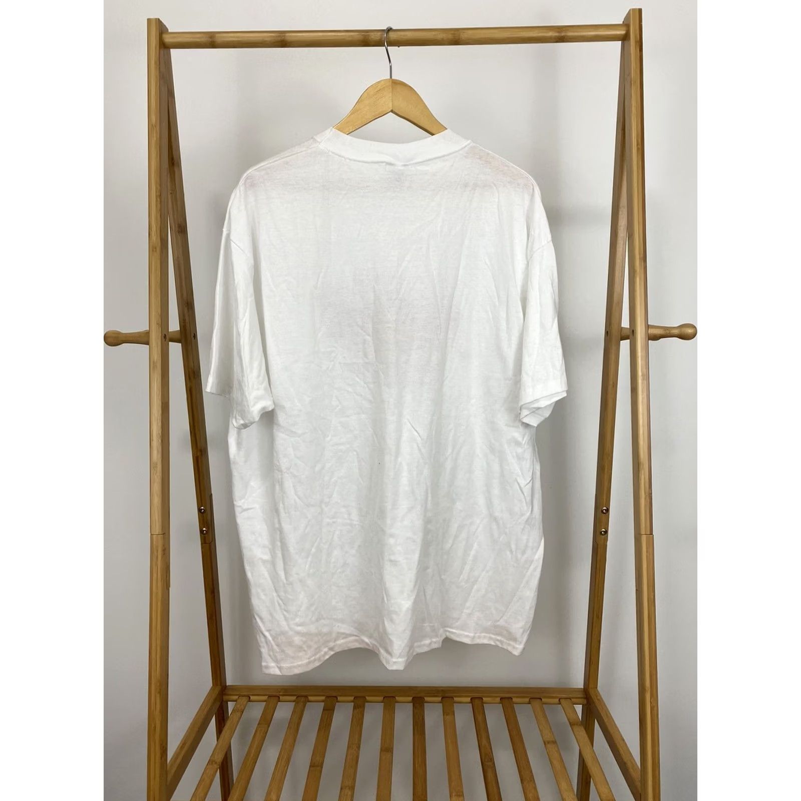 Hanes VTG Sam The Dot Man McMillan Cowasocky T-Shirt XL Hanes White Men Art RARE Size US XL / EU 56 / 4 - 5 Thumbnail