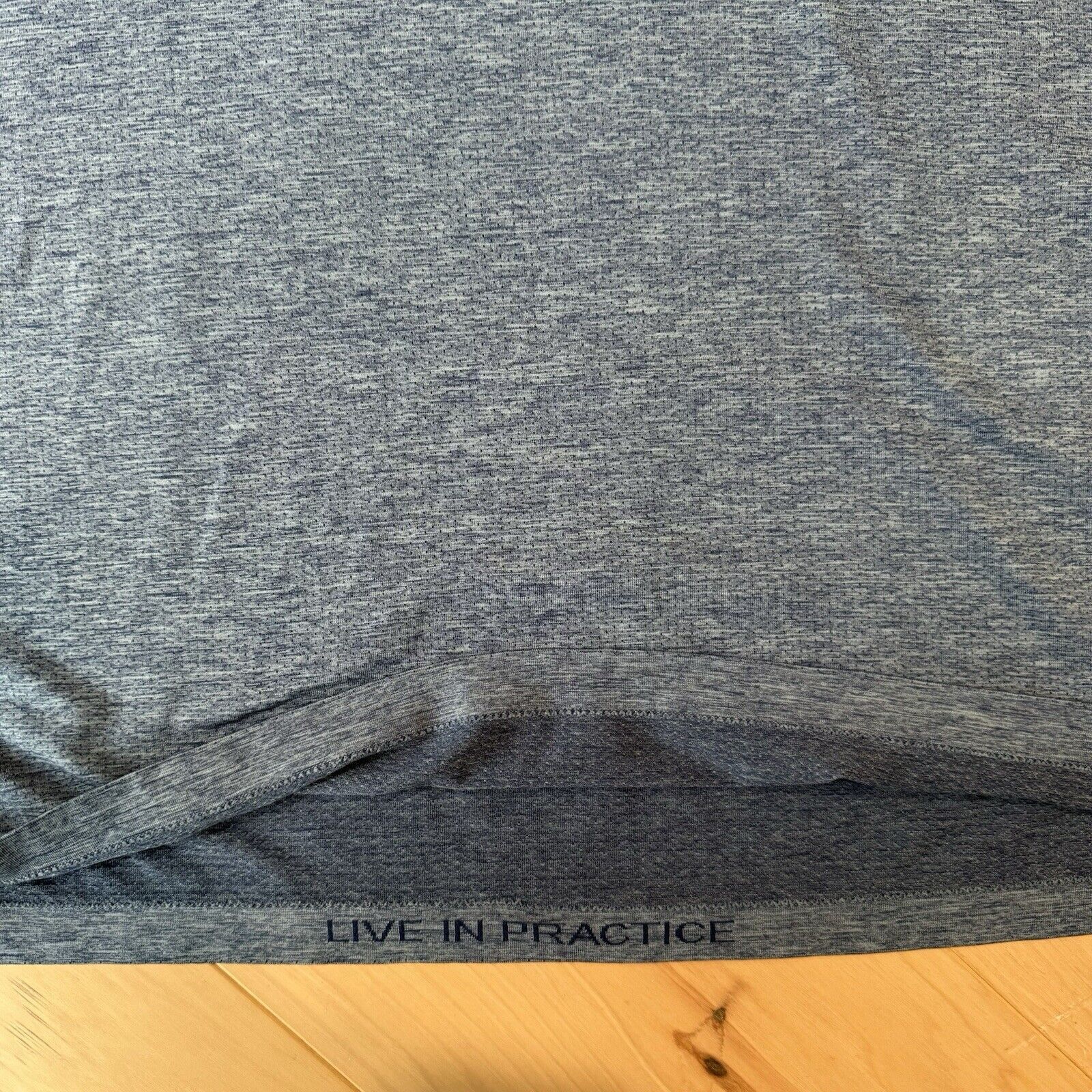 Lululemon Lululemon Polo Shirt Blue Short Sleeve Metal Vent Sportswear Size US XL / EU 56 / 4 - 6 Thumbnail