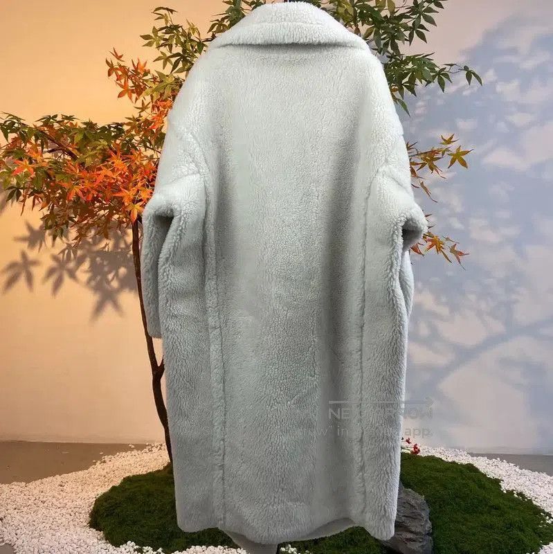 Max Mara MaxMara Women's White Wool Coat . Size S / US 4 / IT 40 - 2 Thumbnail