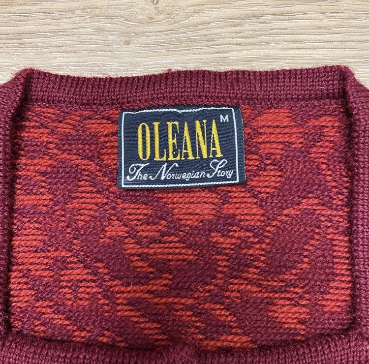 Dale Of Norway × Designer × Vintage Oleana women Norway button up wool cardigan Size M / US 6-8 / IT 42-44 - 4 Thumbnail
