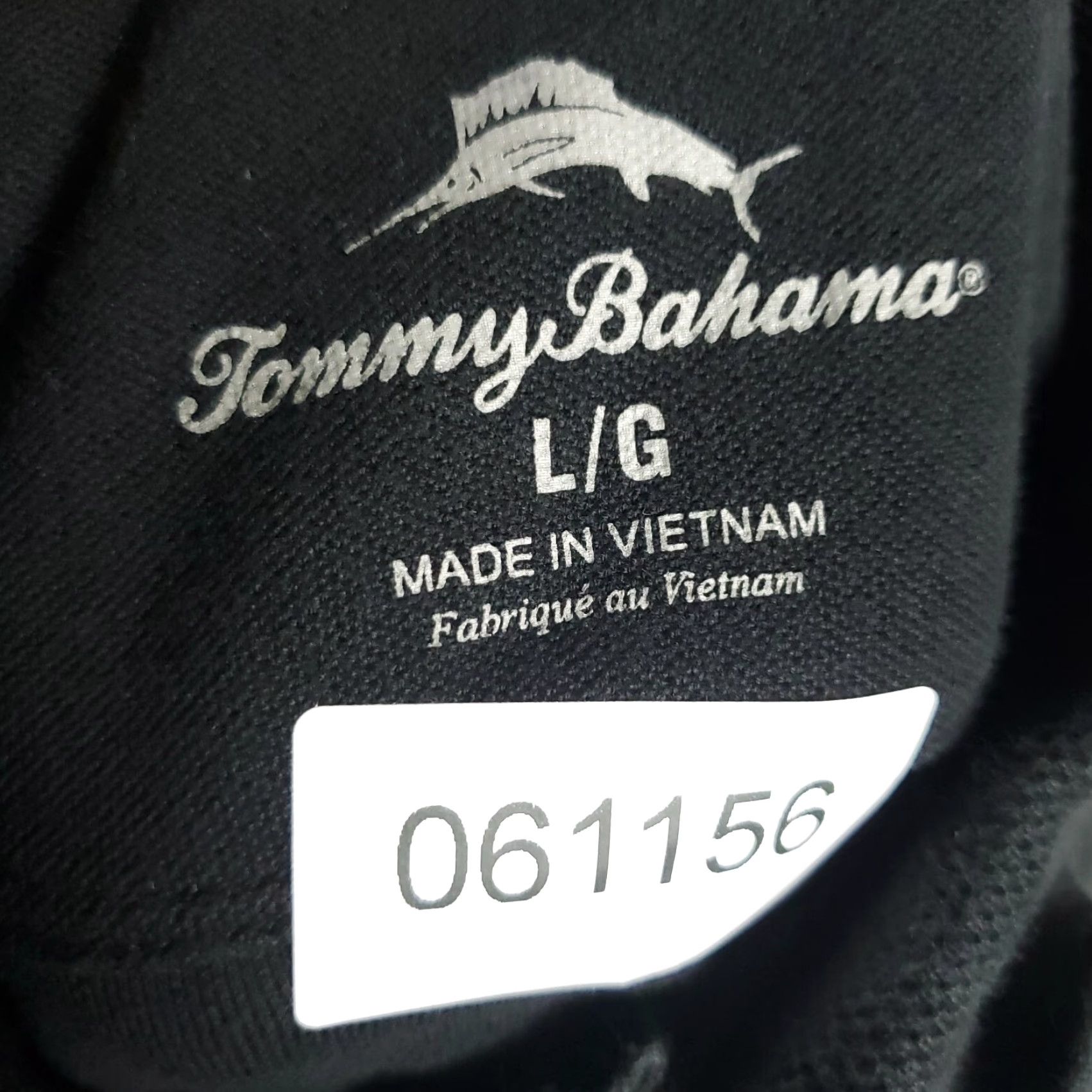 Tommy Bahama VINTAGE Tommy Bahama Polo Shirt Mens Large Black Cotton Short Sleeve Casual Size US L / EU 52-54 / 3 - 7 Thumbnail