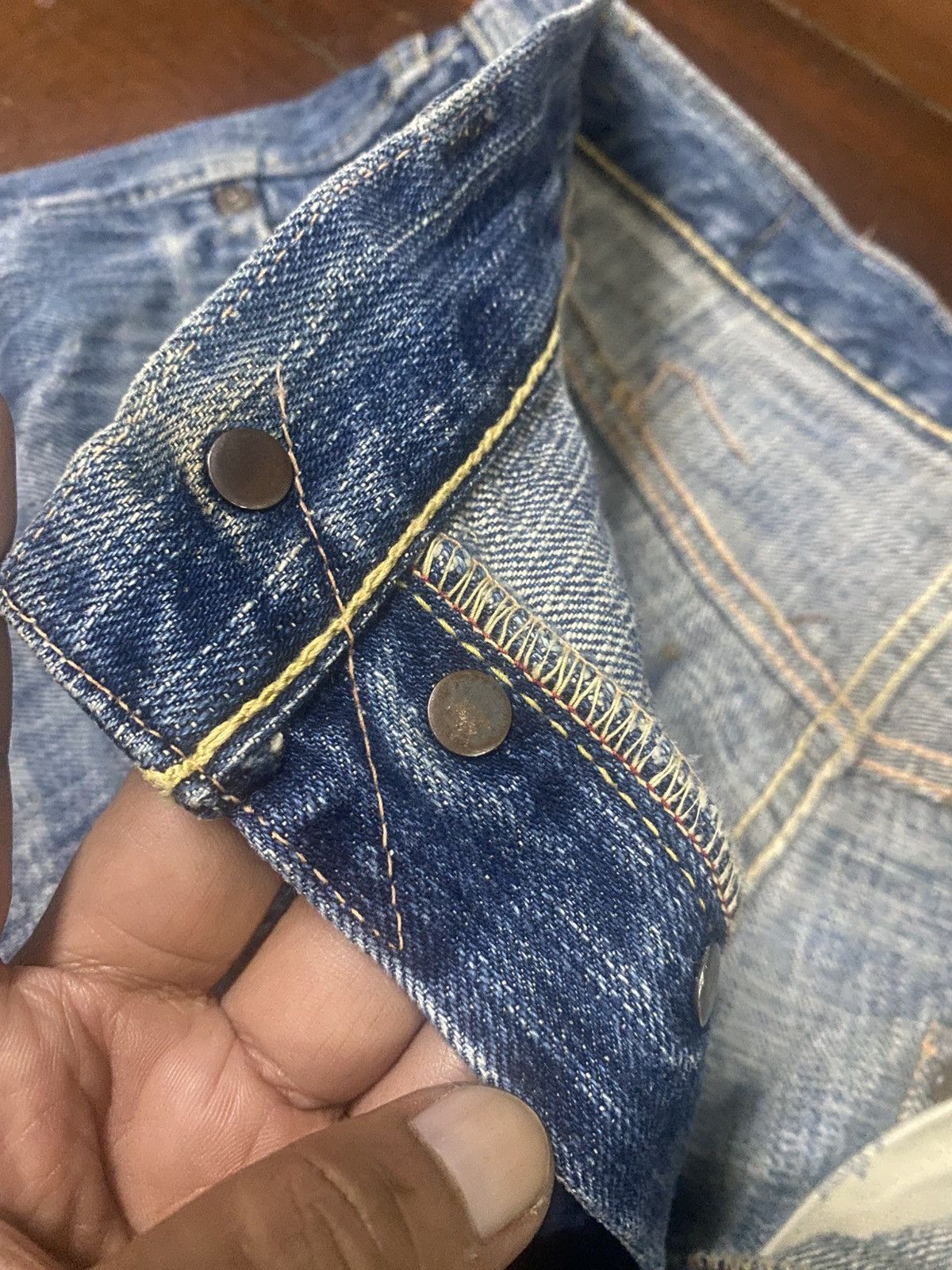 Sugar Cane vintage SUGAR CANE hawaii aloha distressed rework denim Size US 32 / EU 48 - 12 Thumbnail