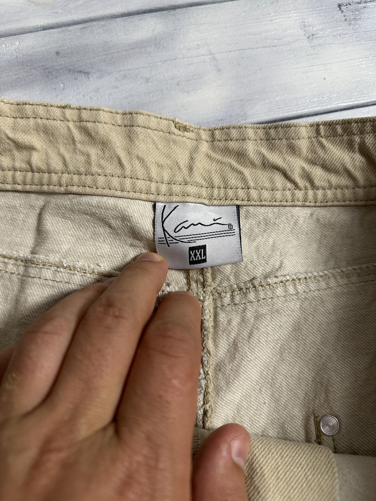 Rap Tees Rare Karl Kani Baggy Jeans Carpenter Rap Skate Y2K. Size US 38 / EU 54 - 12 Thumbnail