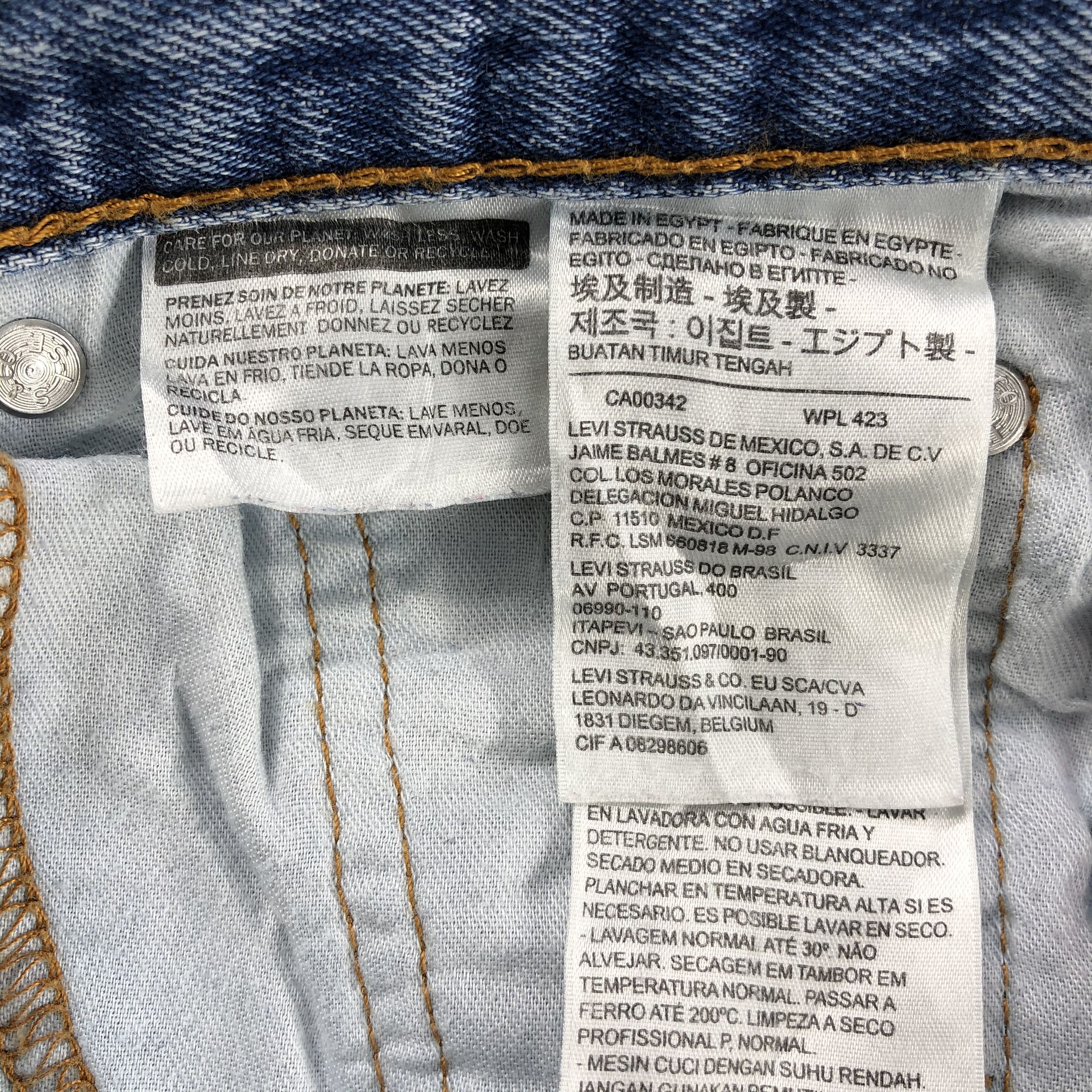 Levi's × Vintage Vintage Blue Wash Levis 505 Jeans-JM3144 Size US 31 - 13 Thumbnail