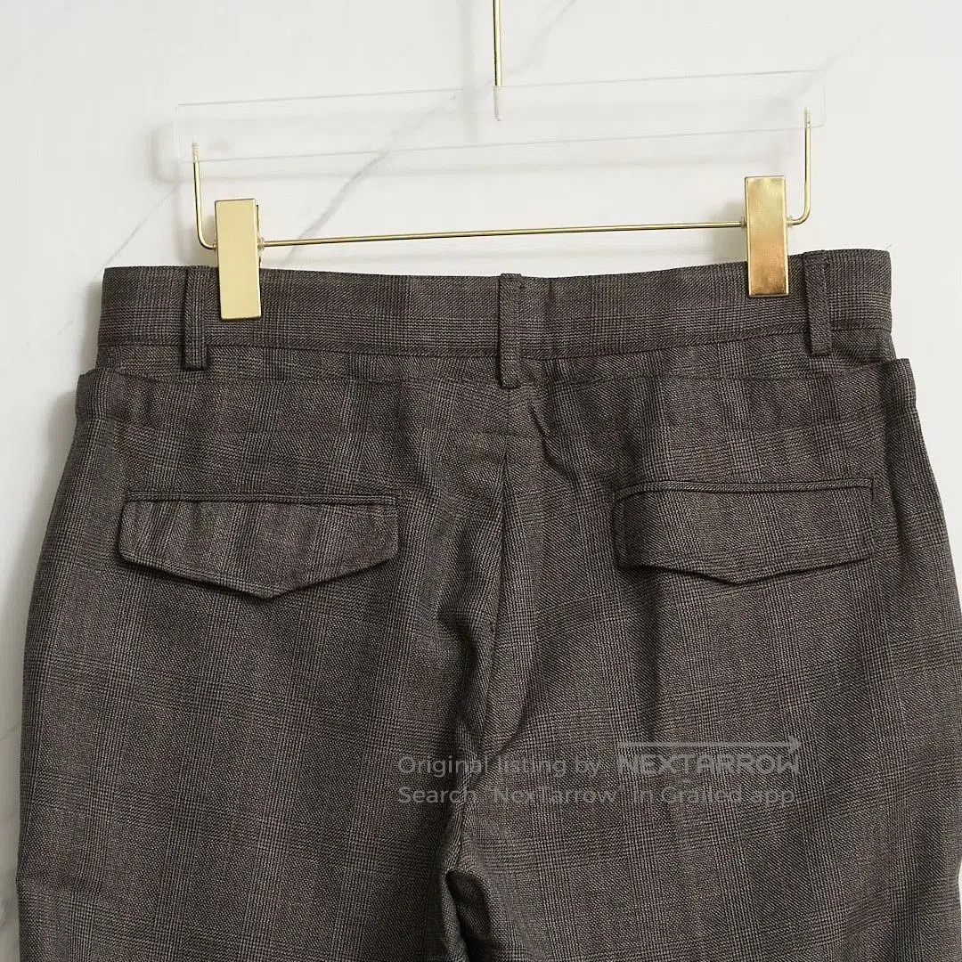 Saint Laurent Paris Saint Laurent Men's Checked Drawstring Trousers. Size US 28 / EU 44 - 5 Thumbnail