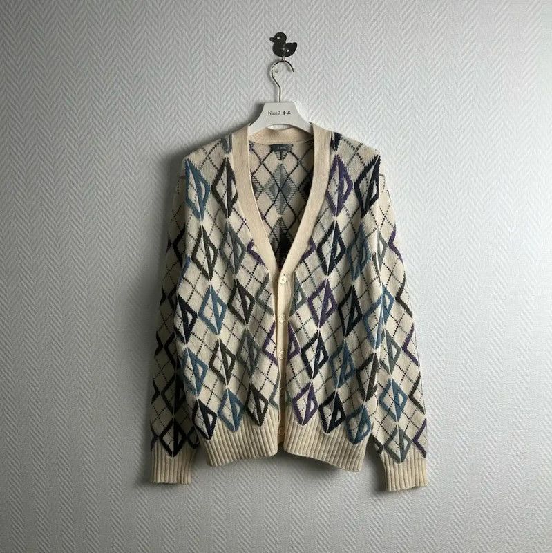 Dior Dior Beige Cashmere Cardigan for Men 0089 Size US XL / EU 56 / 4 - 1 Thumbnail