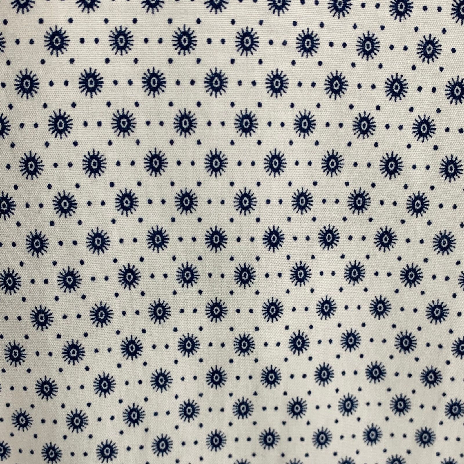 Pal Zileri LAB PAL ZILERI White Blue Dots Cotton Long Sleeve Shirt Size US L / EU 52-54 / 3 - 2 Thumbnail