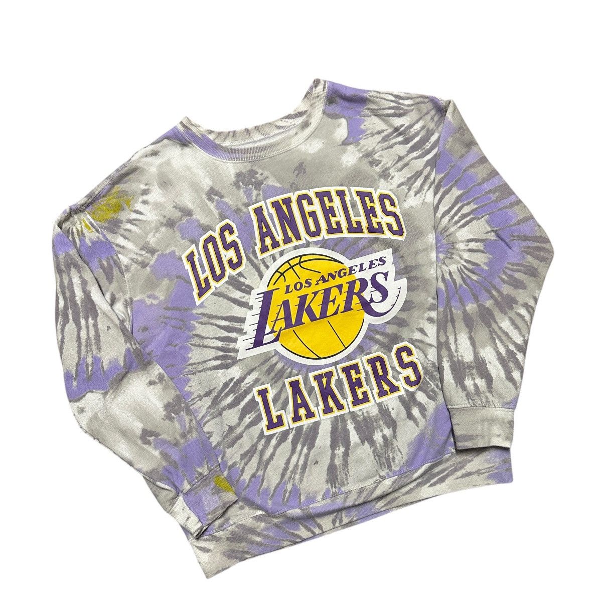 NBA Women’s Y2K Los Angeles Lakers Tie Dye Sweatshirt Size L / US 10 / IT 46 - 7 Thumbnail