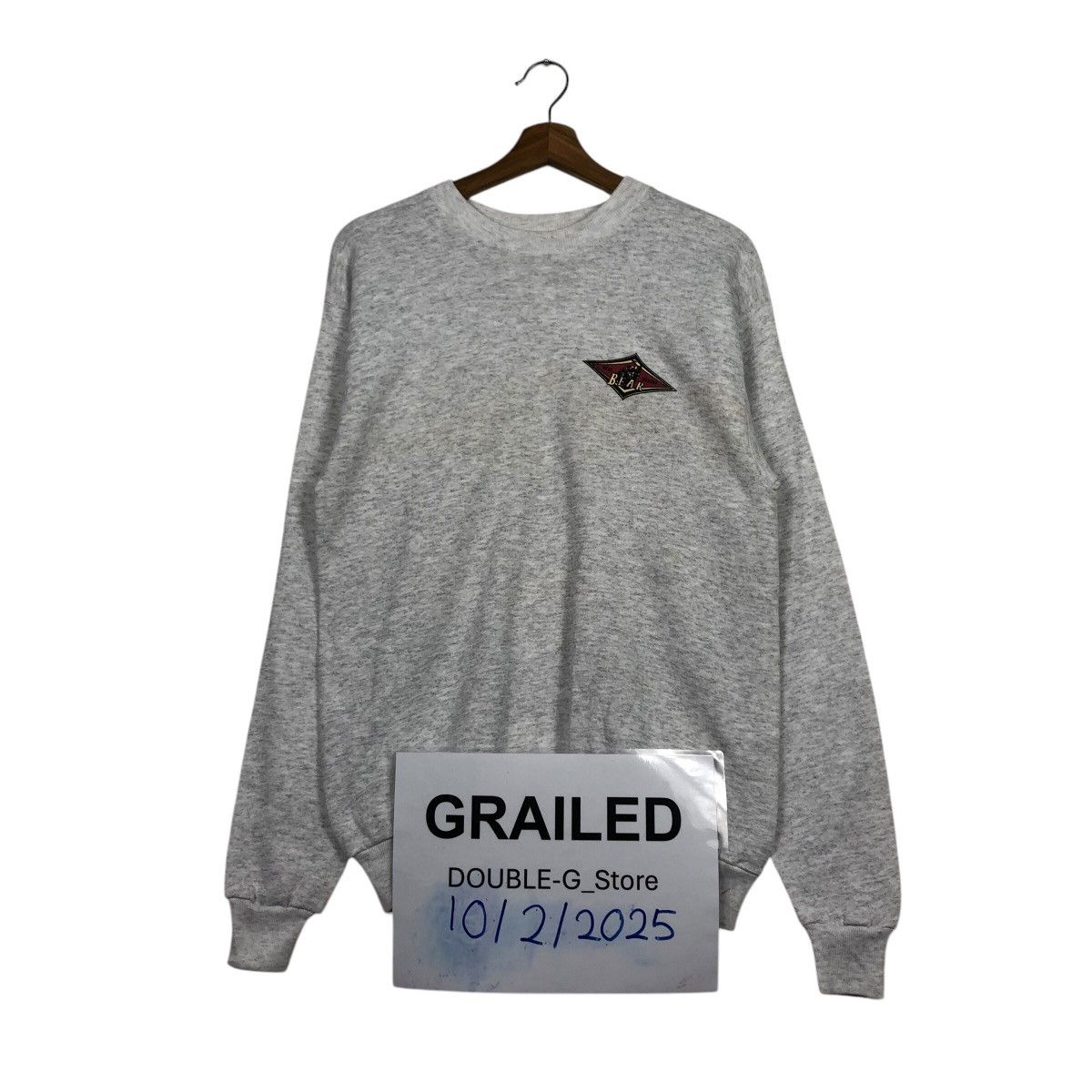 Vintage BEAR USA Archival Grey Crewneck Logo Hit True 90s Athletic Size US M / EU 48-50 / 2 - 1 Thumbnail