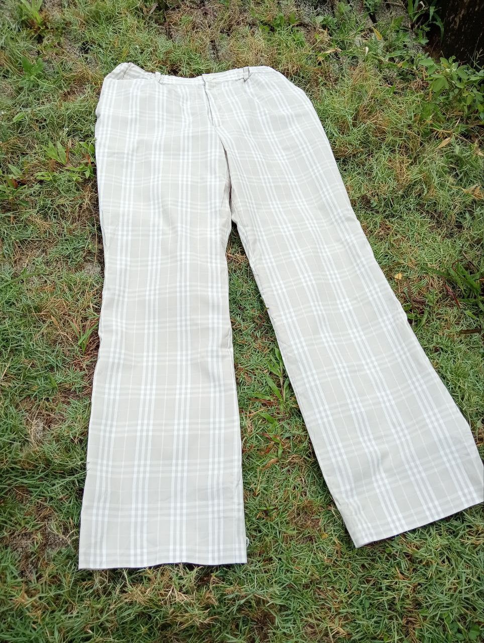 Burberry Vintage Burberry Nova Pants - Size L Size 29" - 3 Thumbnail