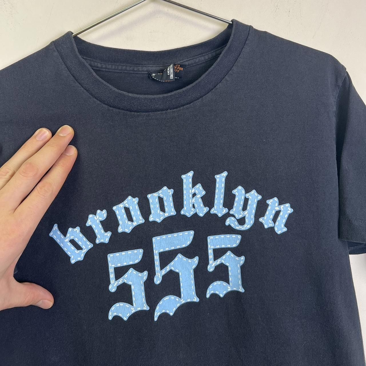 Designer Triple Five NYC Brooklyn T-Shirt Duo Vintage Size US M / EU 48-50 / 2 - 5 Thumbnail
