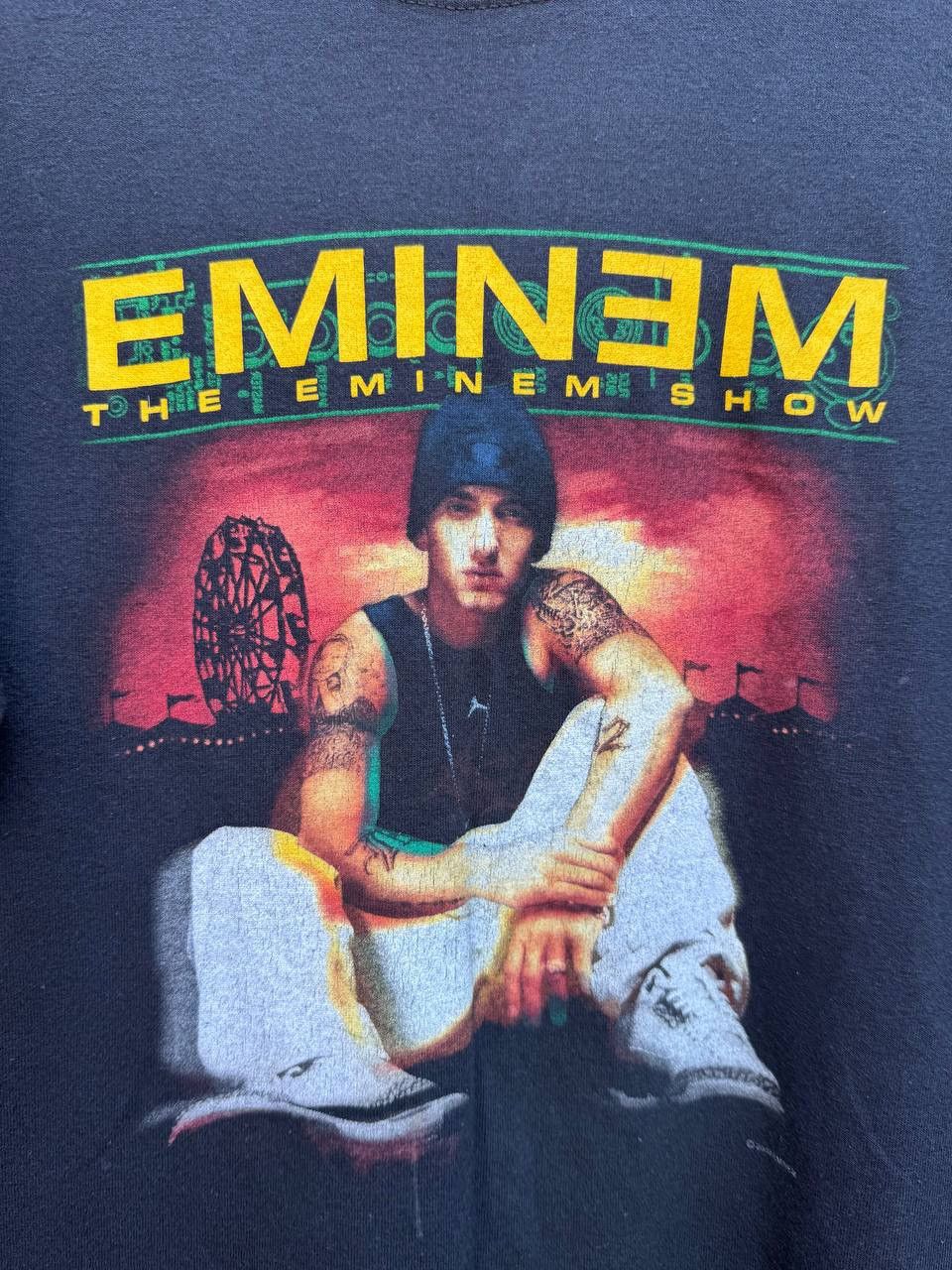 Band Tees Eminem 2003 Anger Management Tour Tee Fruit of the Loom sz M Size US M / EU 48-50 / 2 - 5 Thumbnail