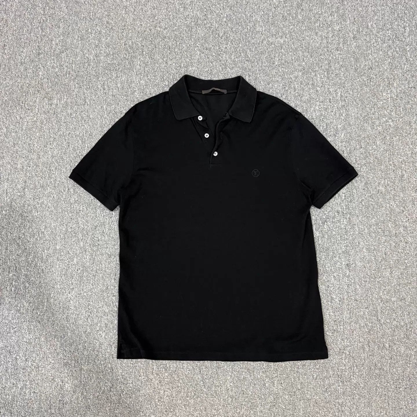Louis Vuitton Black Short Sleeve Polo Shirt Size US M / EU 48-50 / 2 - 1 Thumbnail