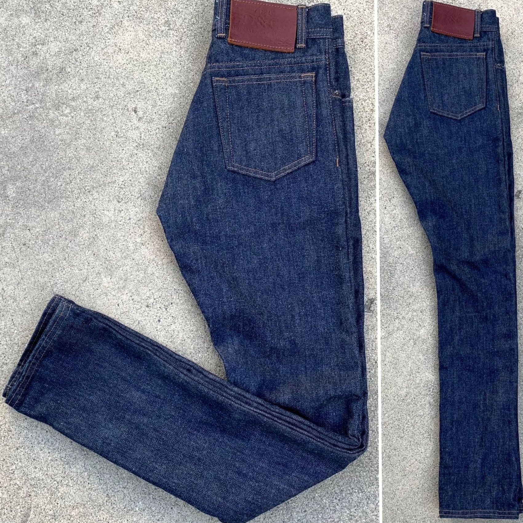 CO VINTAGE Lawless Denim & Co Jeans Selvedge Denim LD & CO American Heritage Clothing 27 31 Blue Cotton Denim 5-Pocket Mens Size US 27 - 3 Thumbnail